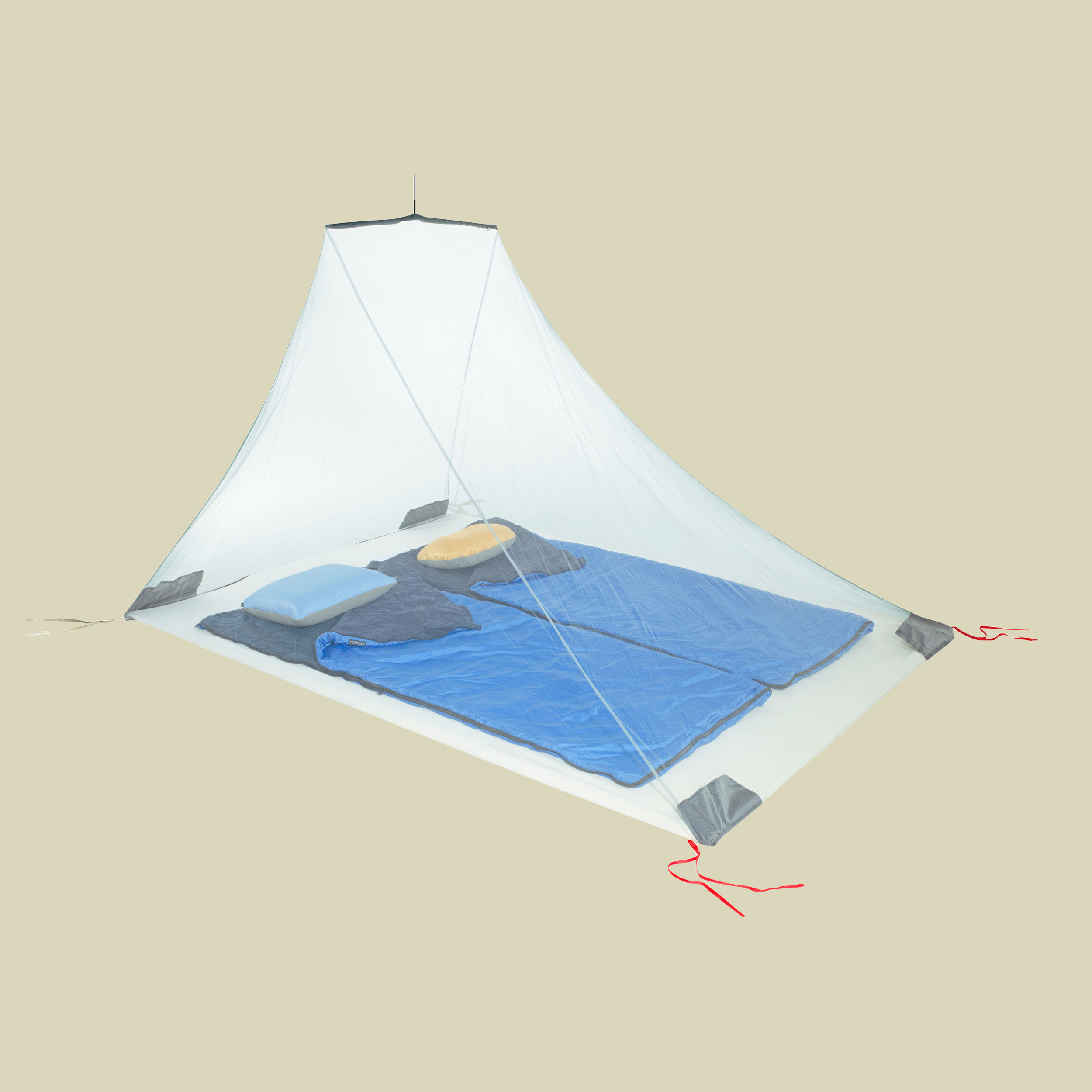 Camping Moskitonetz ultralight Maße: 230 x 150 cm Farbe: silt green