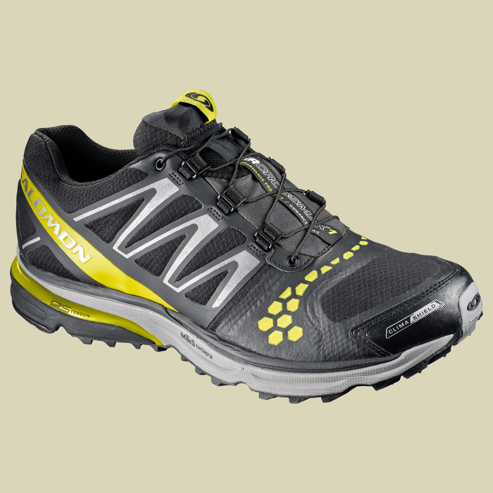 XR Crossmax Guidance CS Men Größe UK 7,5 Farbe black/canary yellow/pewter