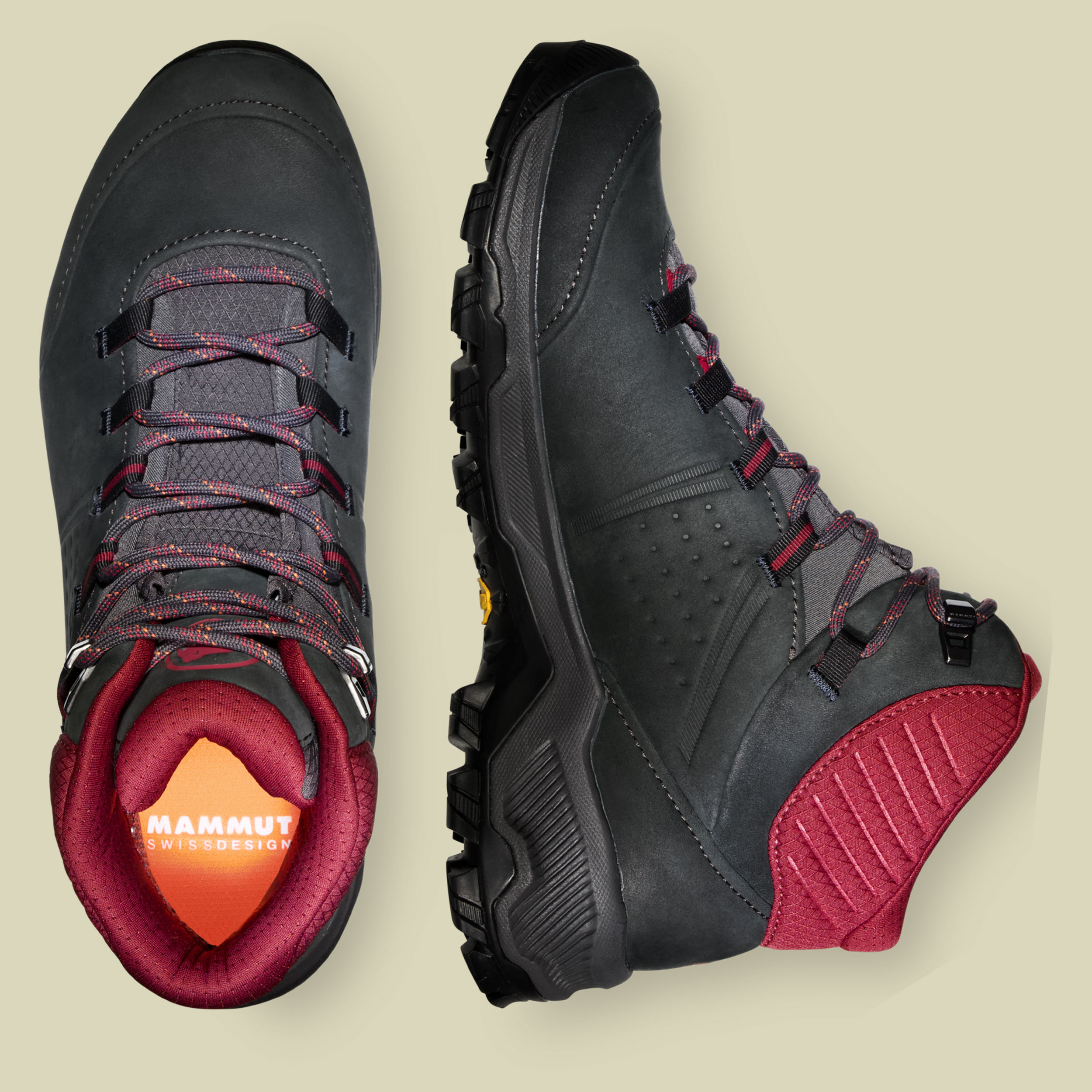 Nova IV Mid GTX Women Größe UK 5 Farbe black-blood red