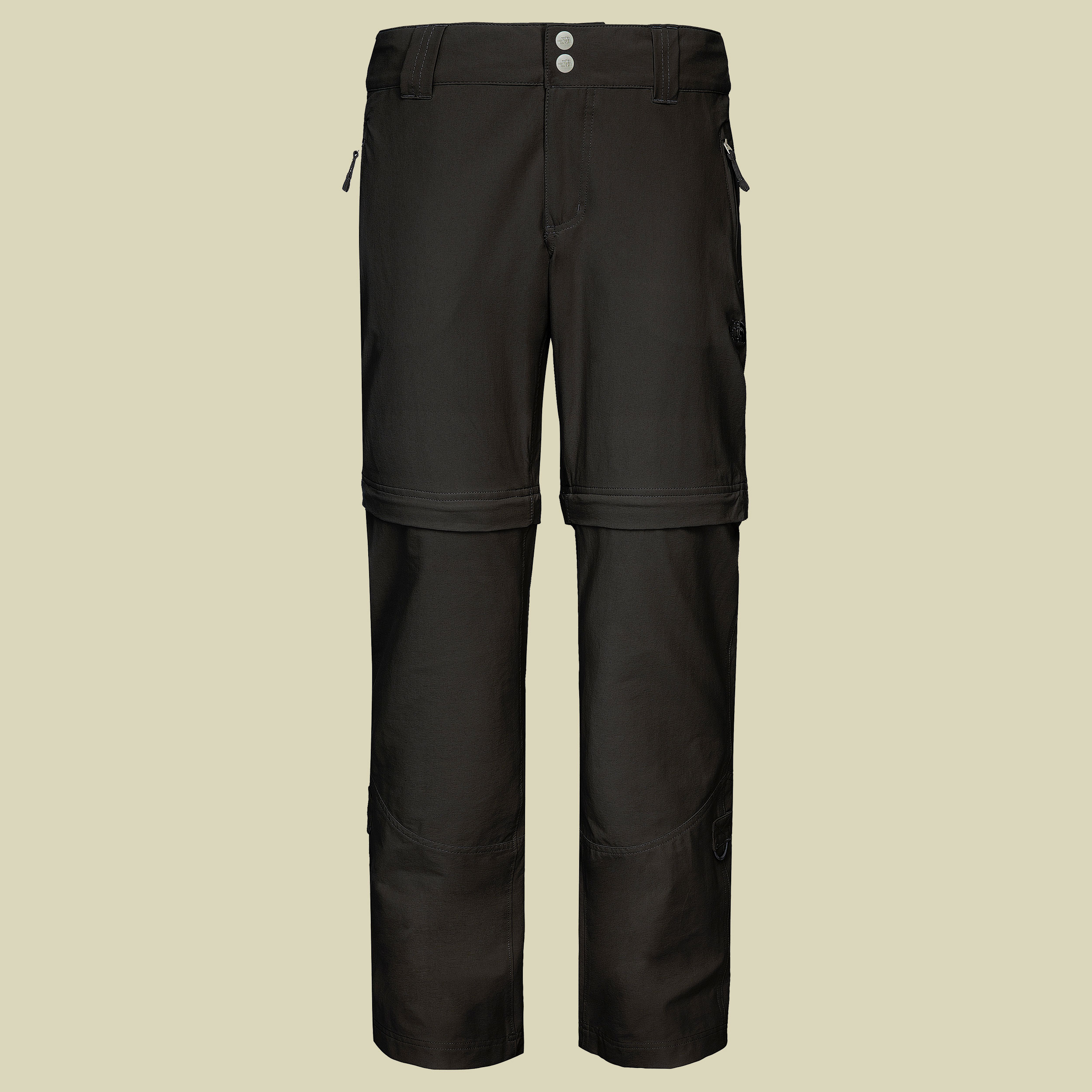 Trekker Convertible Pant Women Größe 2 Farbe asphalt grey