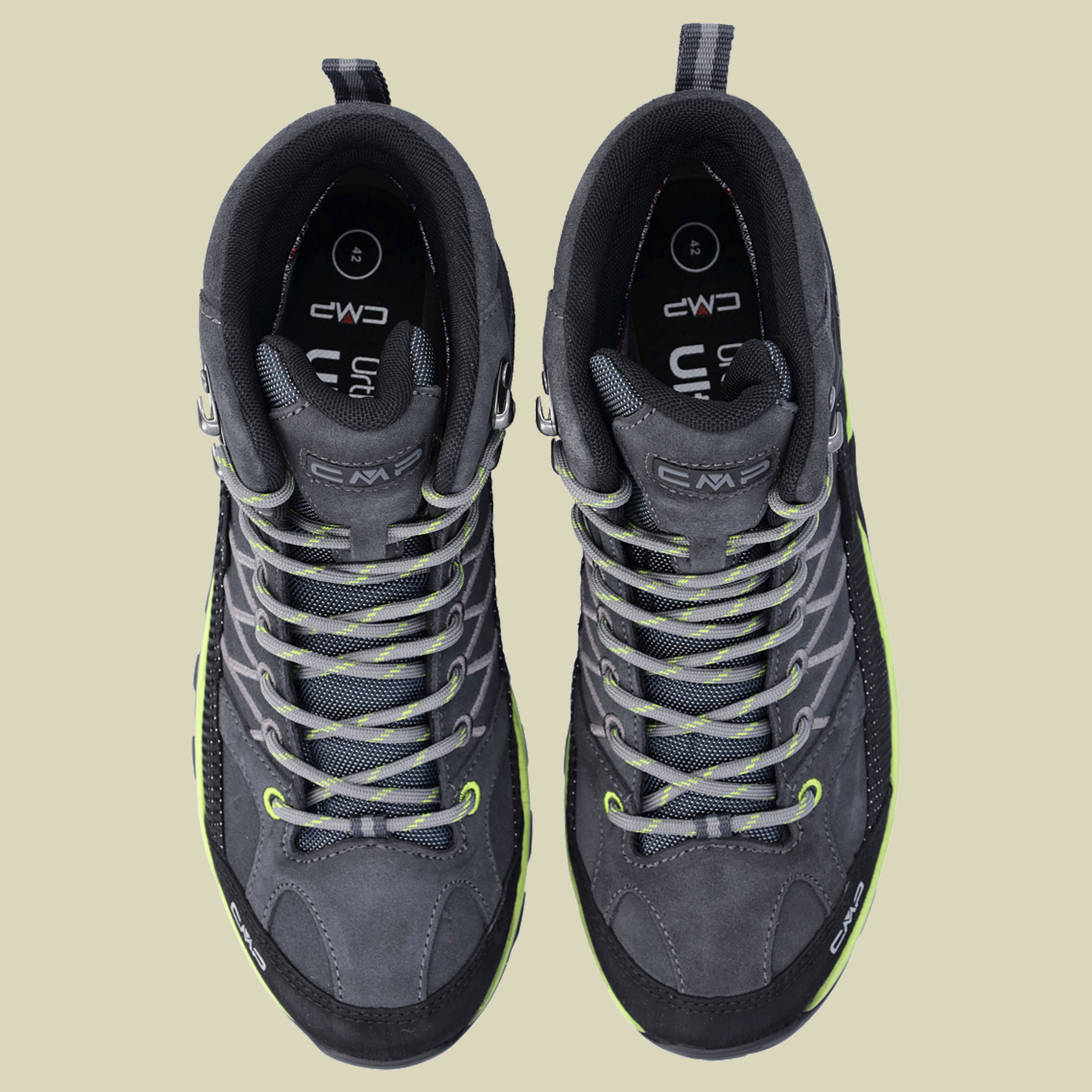 Rigel Mid Trekking Shoes WP Men Größe 45 Farbe 72UN anthracite-limegreen