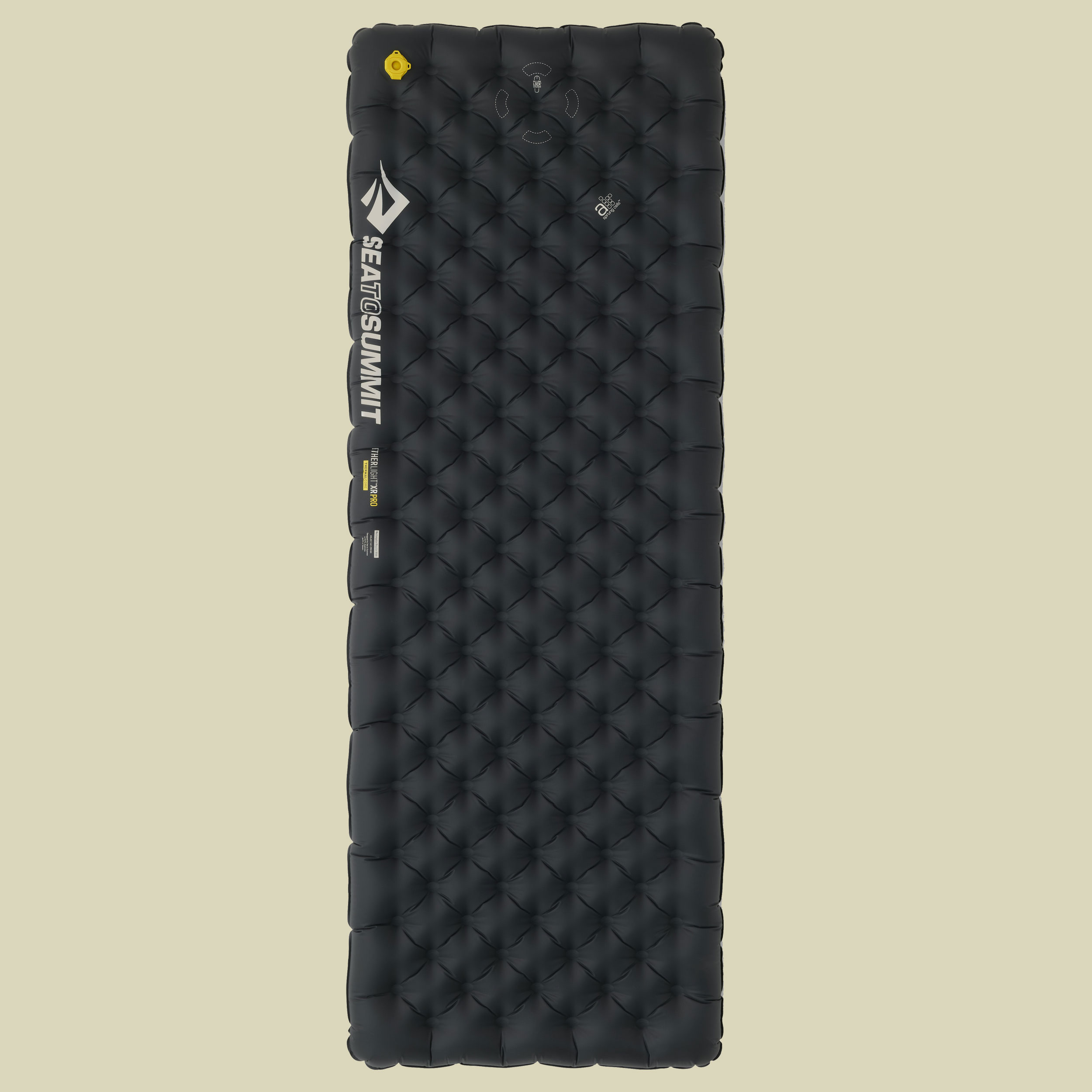 Ether Light XR Pro Insulated ASC Mat Rectangular Large schwarz