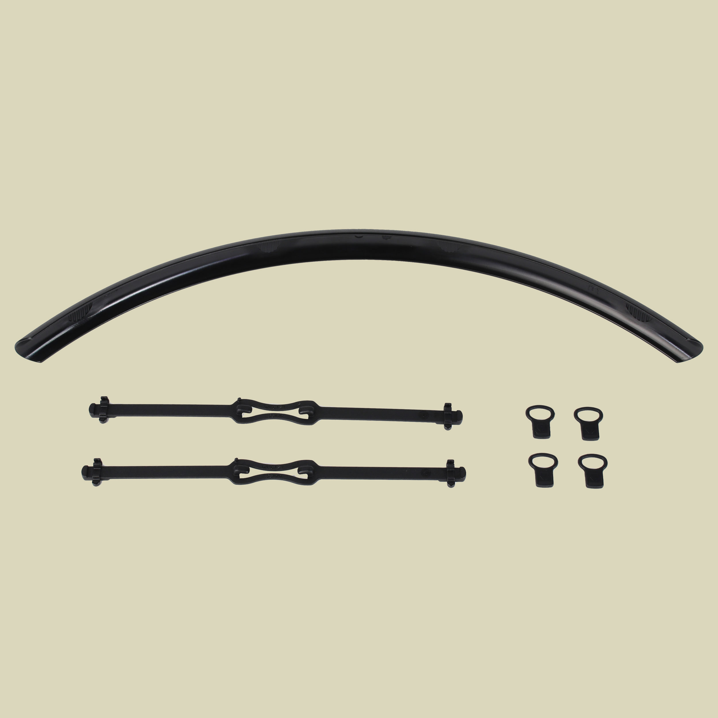 Quick Rack Mudguard 38mm Farbe black