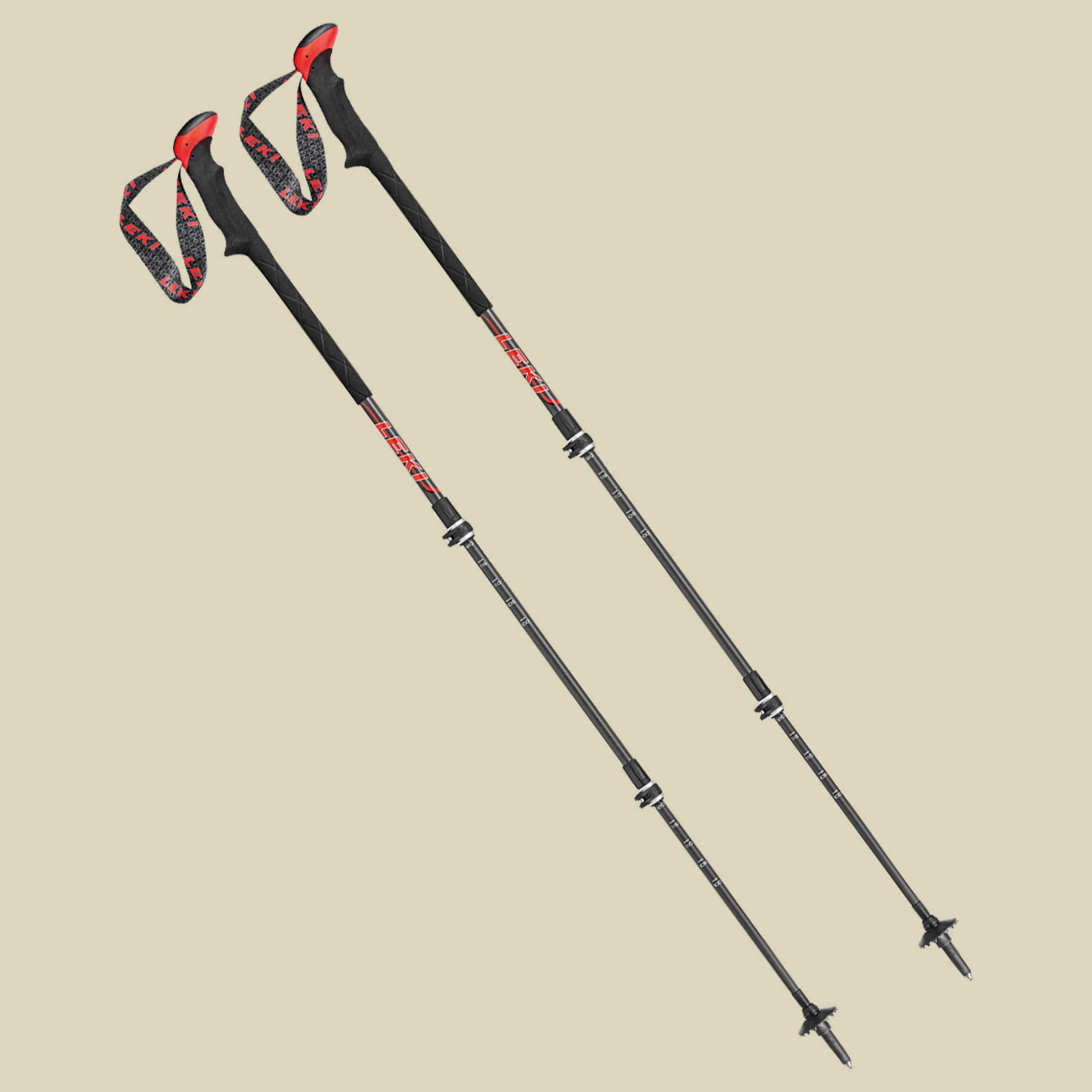 Carbon Ti System Länge: (67)100-135 cm Farbe: schwarz-rot