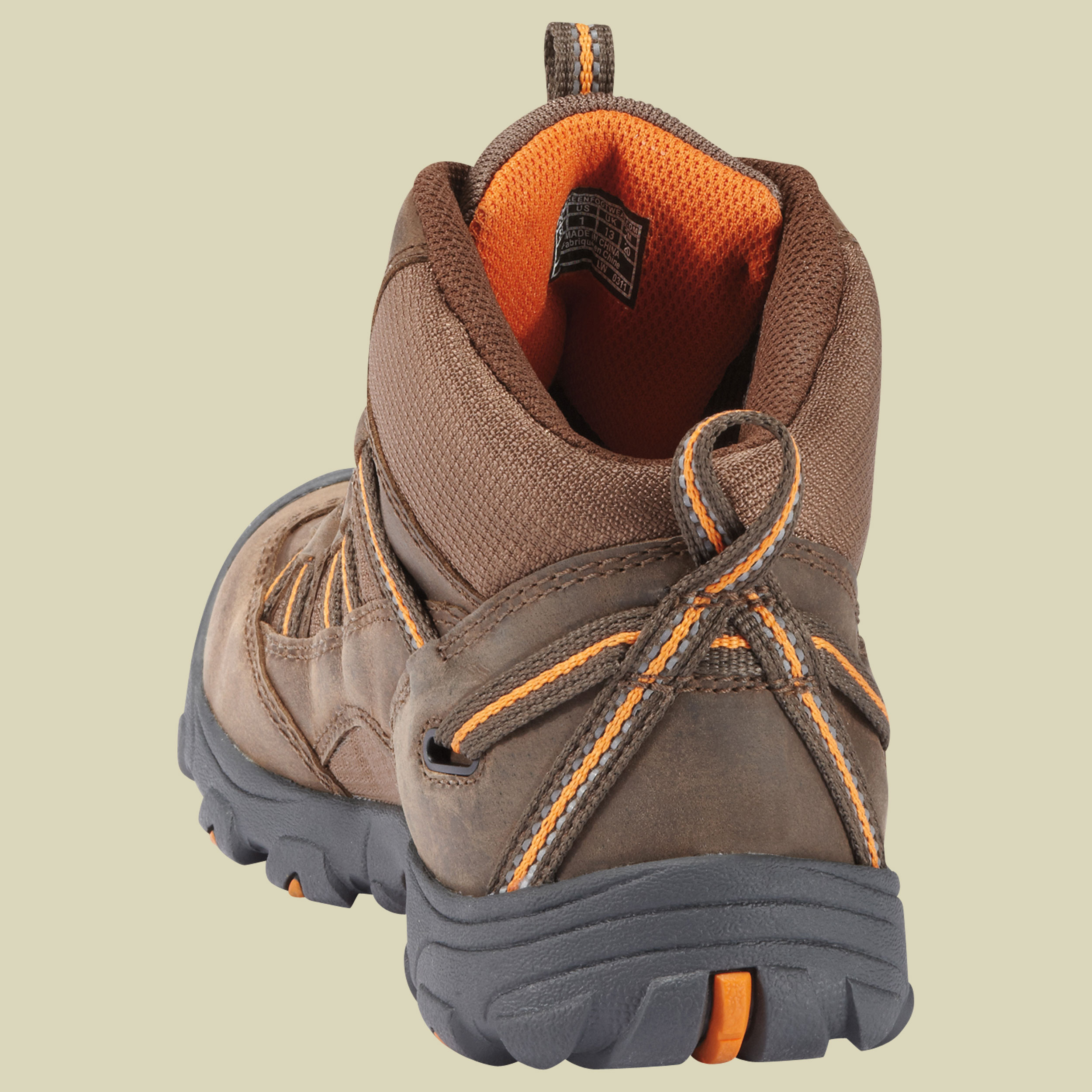 Kids Alamosa Mid WP Größe 29 Farbe dark earth- burnt orange