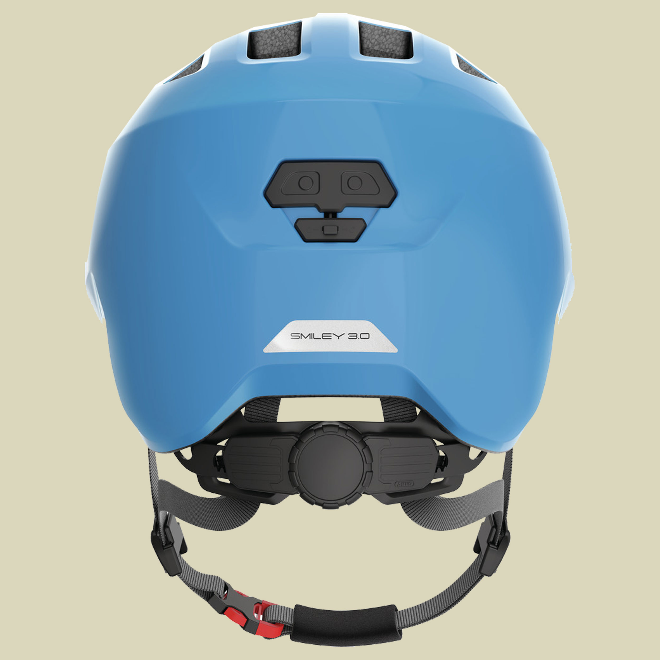 Smiley 3.0 LED blau M 50-55 cm - shiny blue