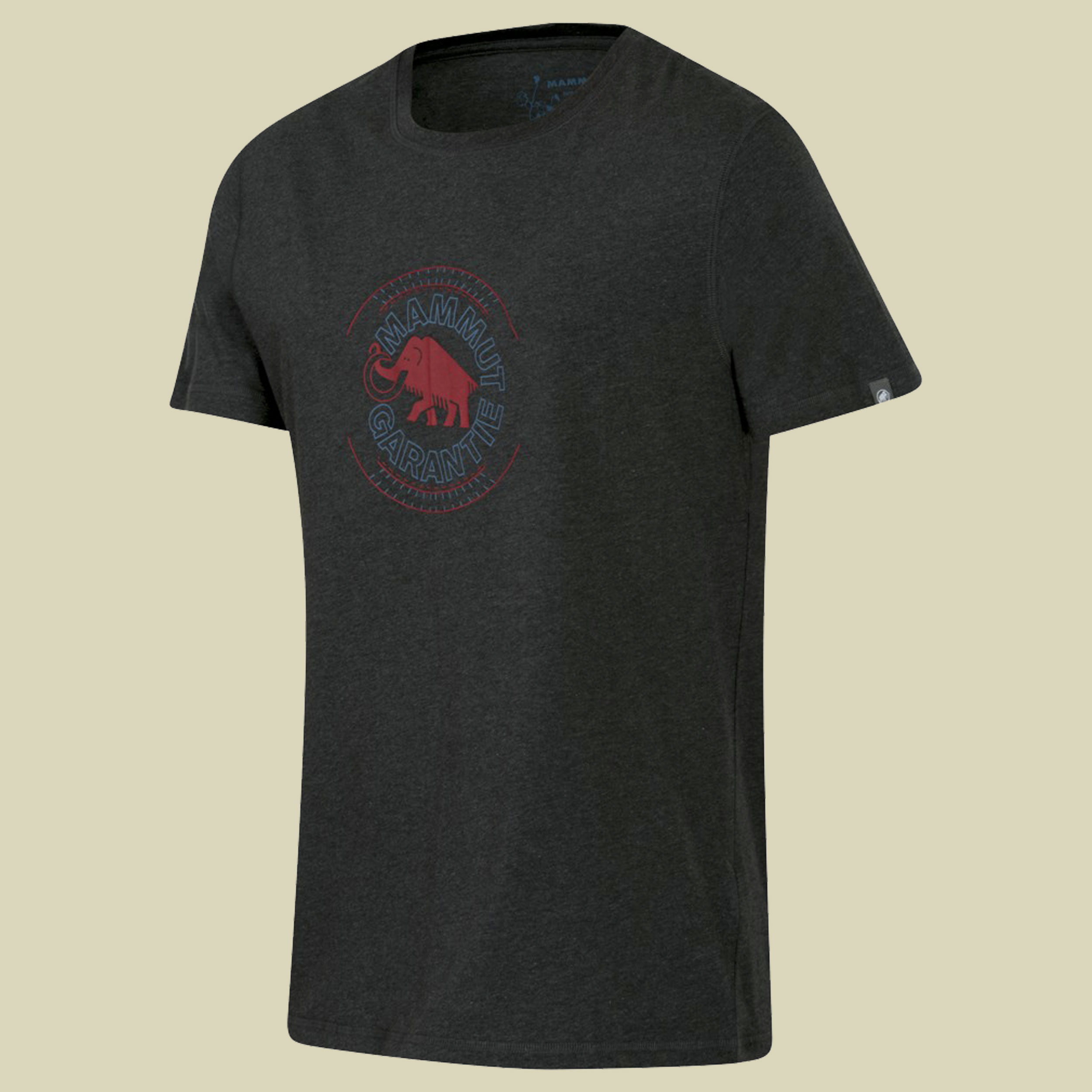 Mammut Garantie T-Shirt Men Größe S Farbe graphite melange