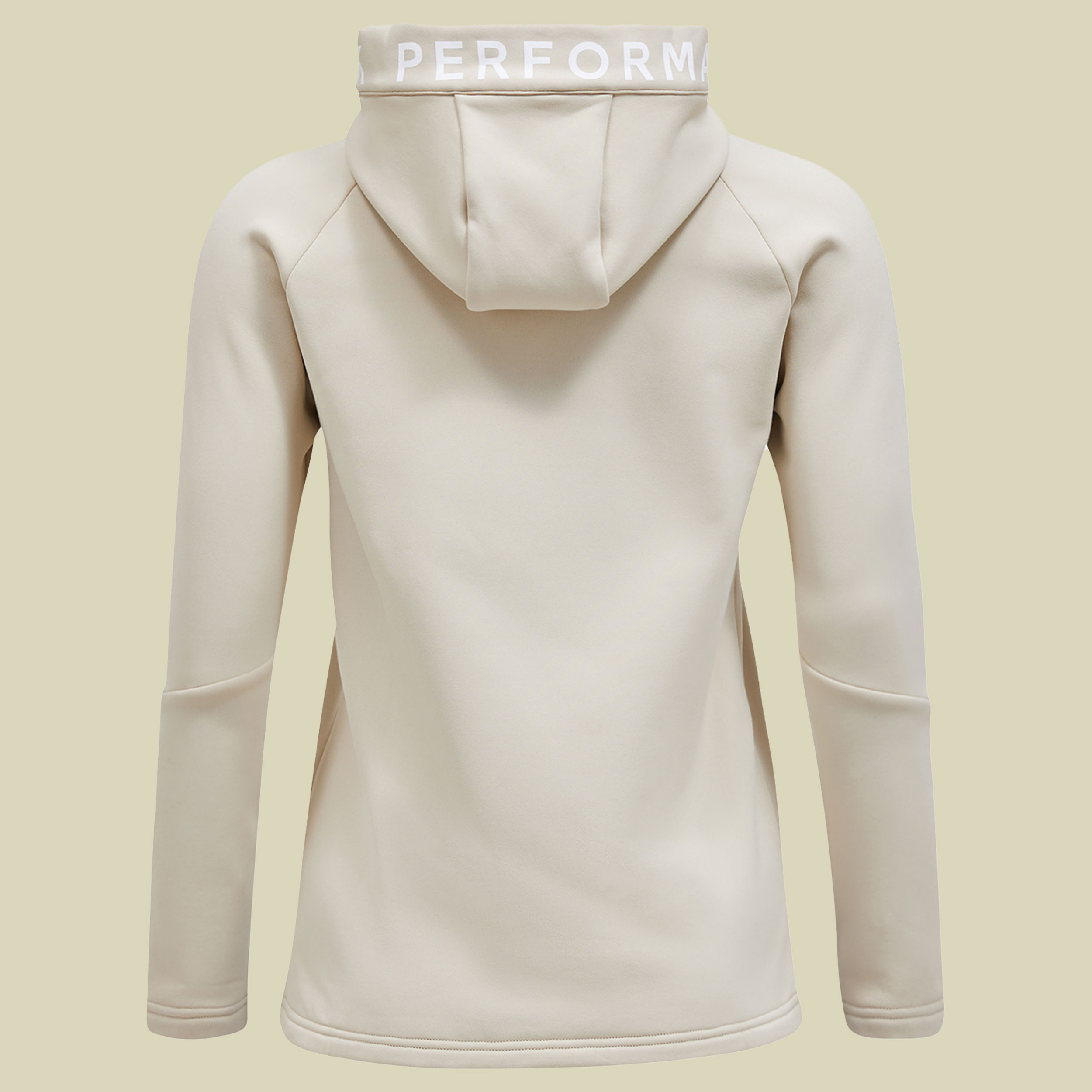 Rider Tech Zip Hood Women L beige - sand fog