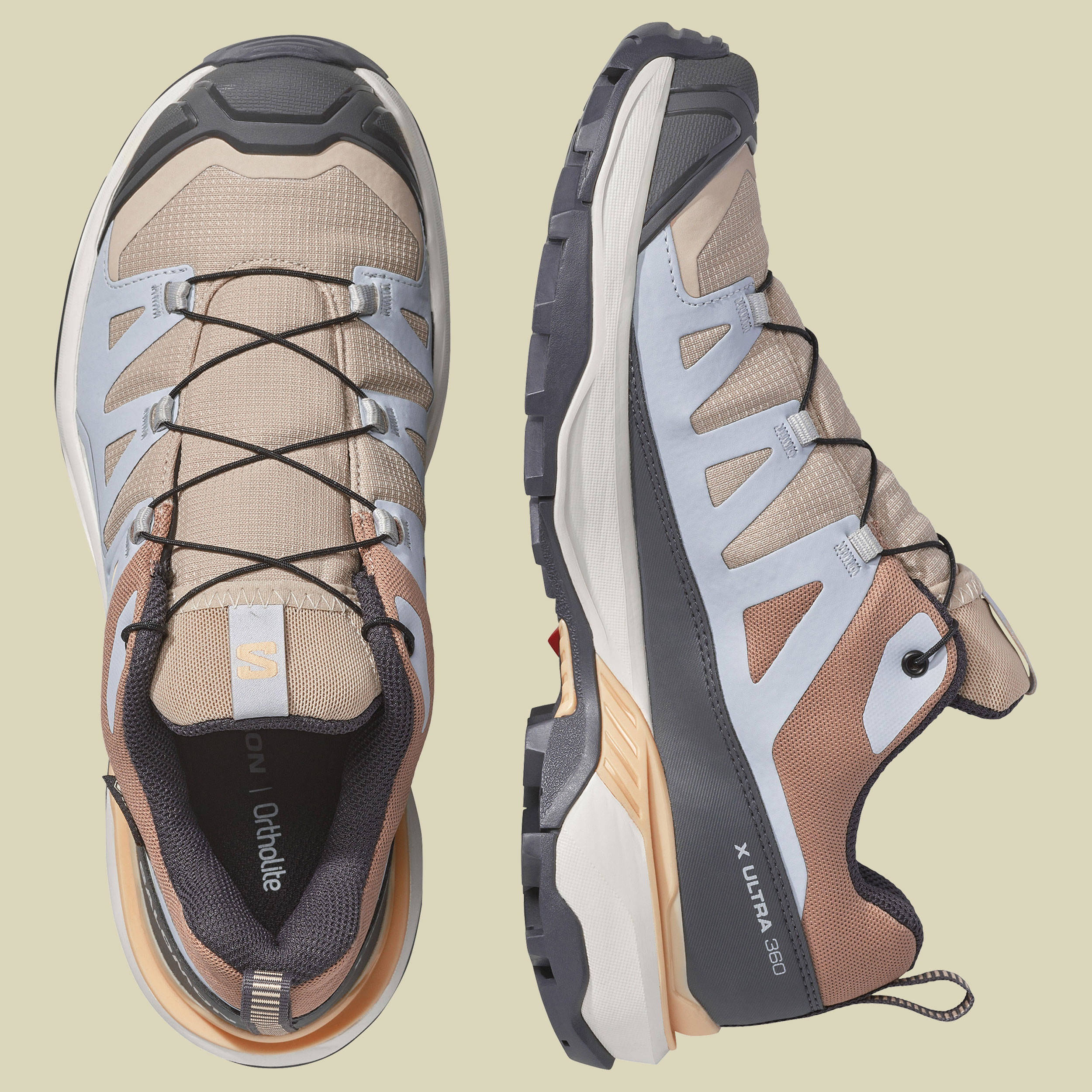 X Ultra 360 GTX Women UK 8 mehrfarbig - oxford tan/pearl blue/almond cream