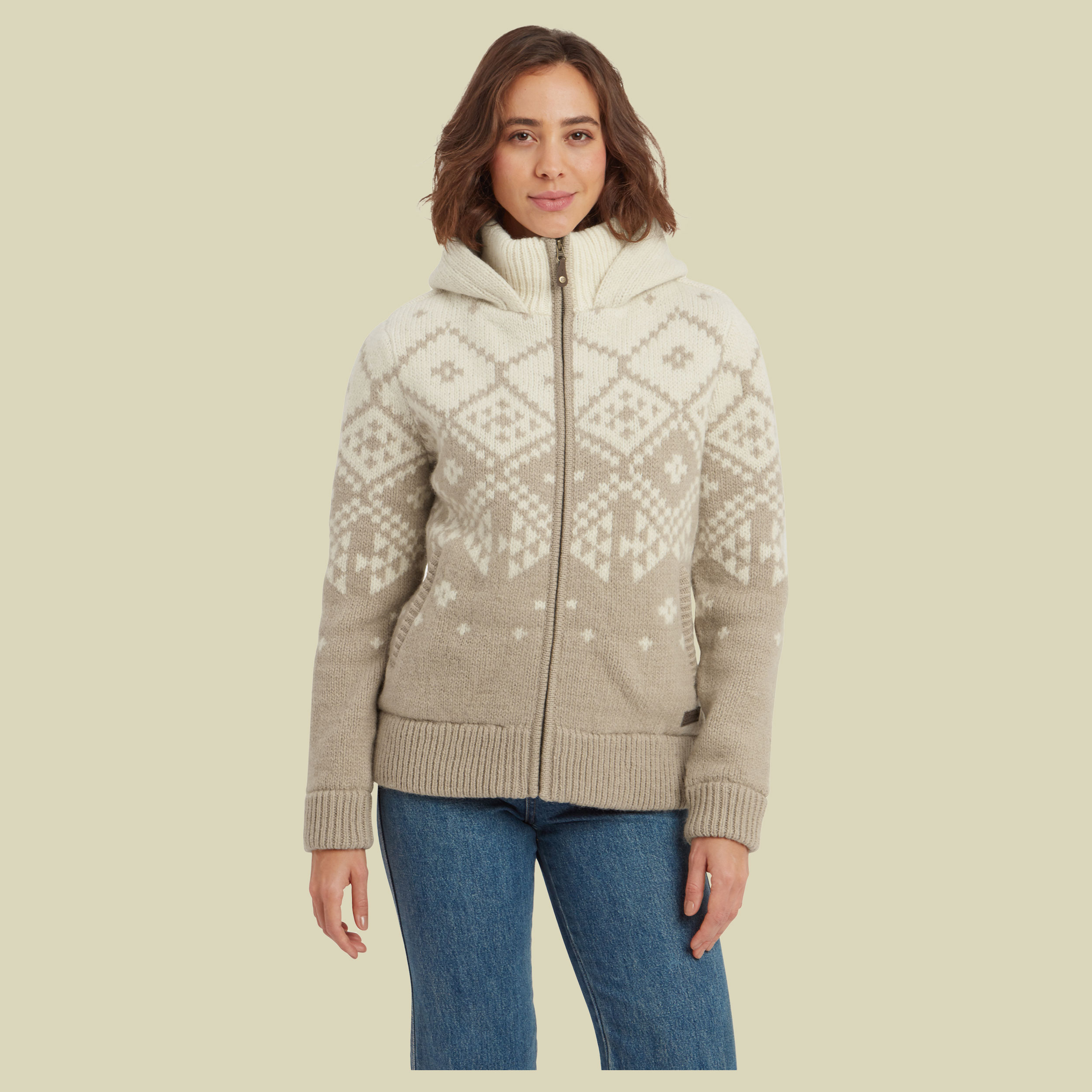 Kirtipur Sweater Women S beige - Farbe cream