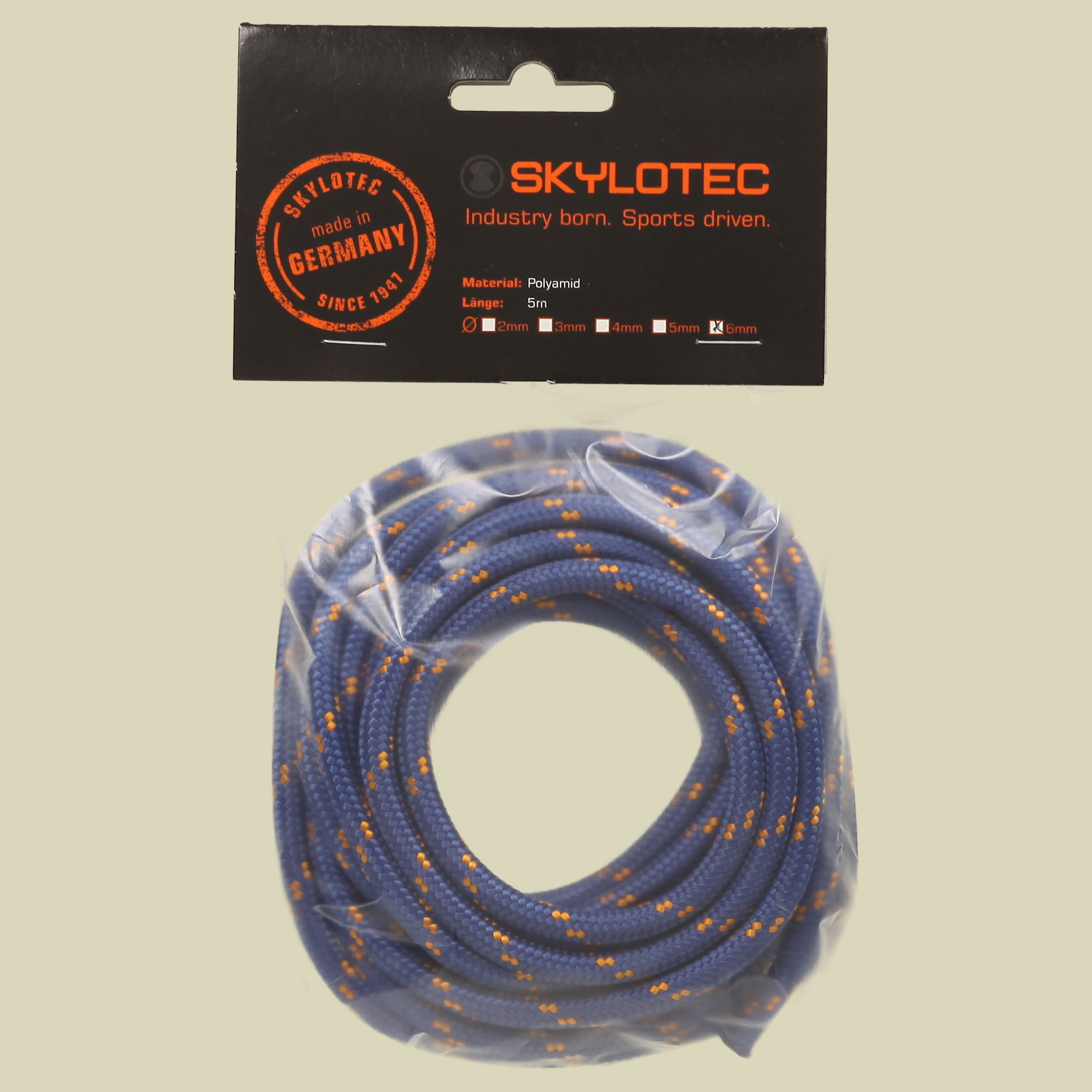 Reepschnur 6.0 Länge 5 m Farbe blue