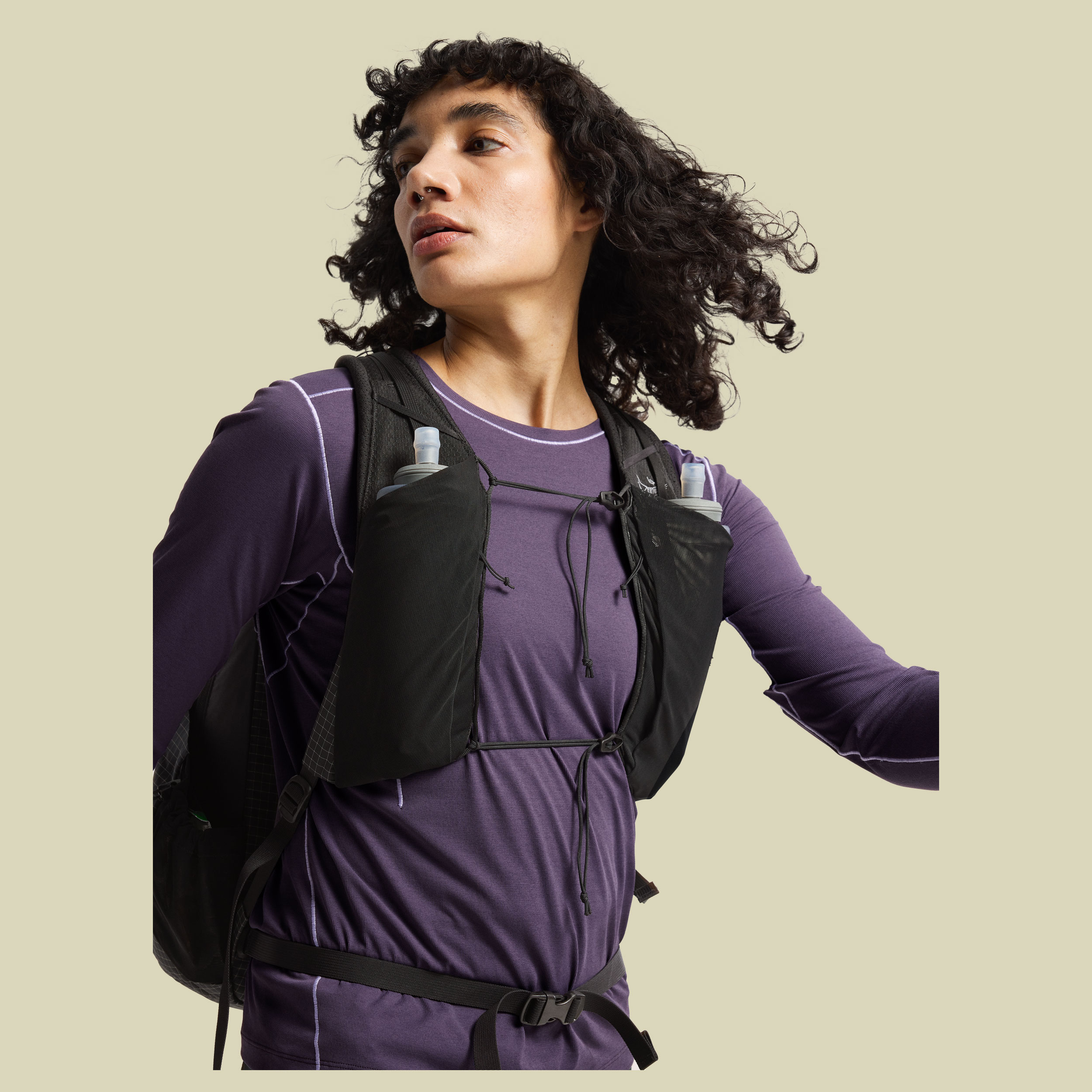 Sunna Crew LS Shirt Women XL lila