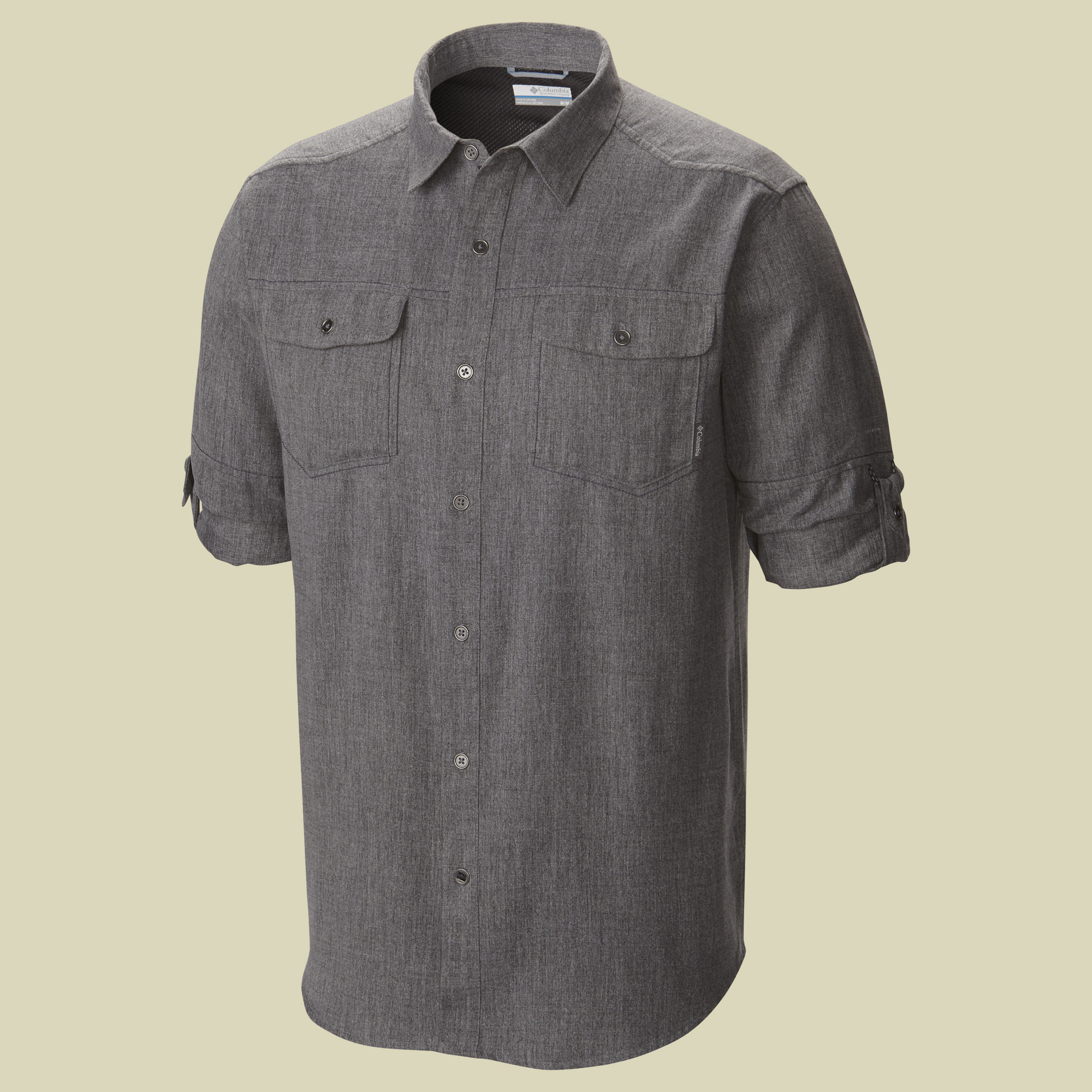 Pilsner Lodge LS Shirt Men Größe M Farbe shark heather