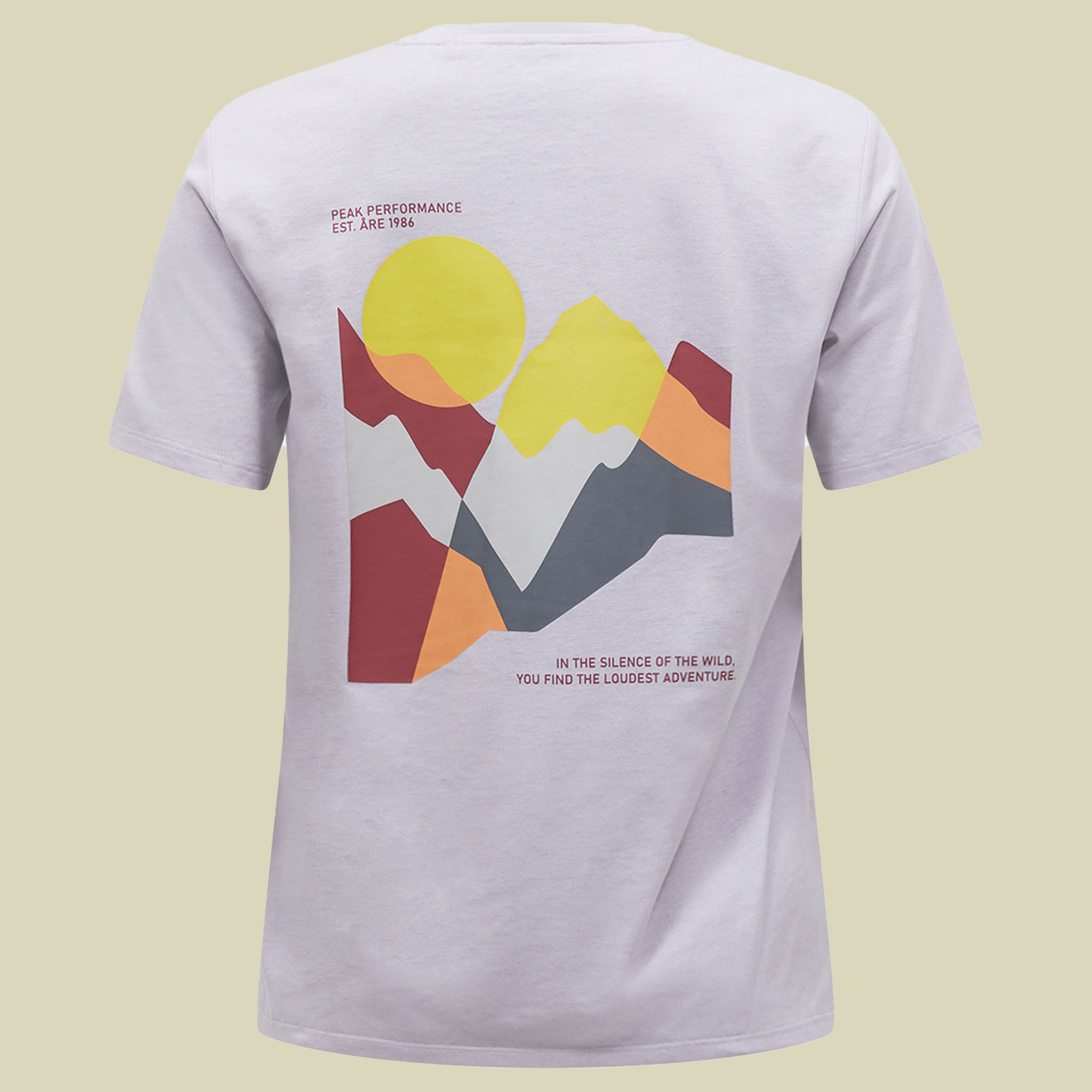 Explore Graphic Tee Women S lila 2 - Farbe misty lavender