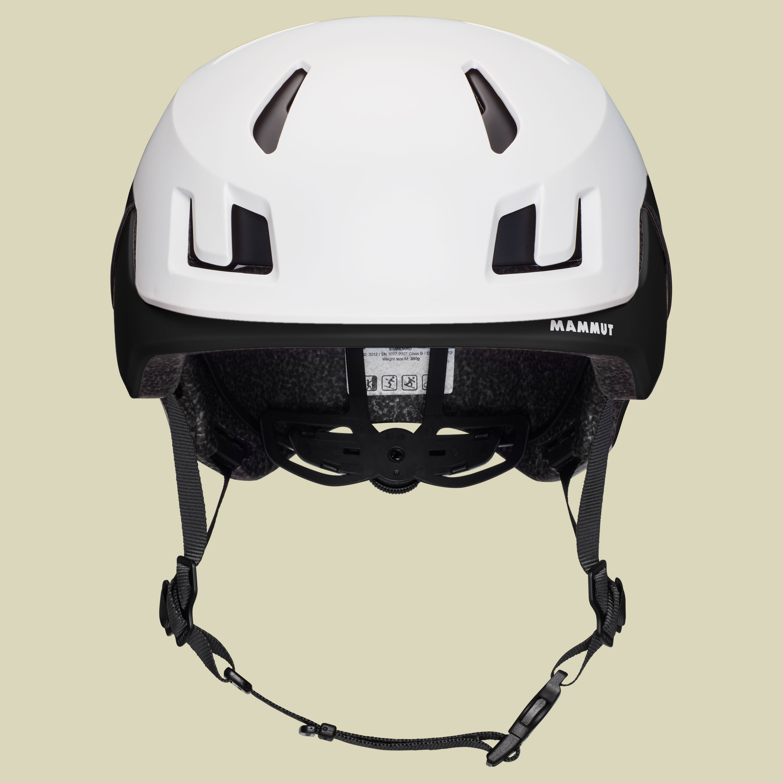 Haute Route Helmet 6: 55-59 cm schwarz - Farbe white-black