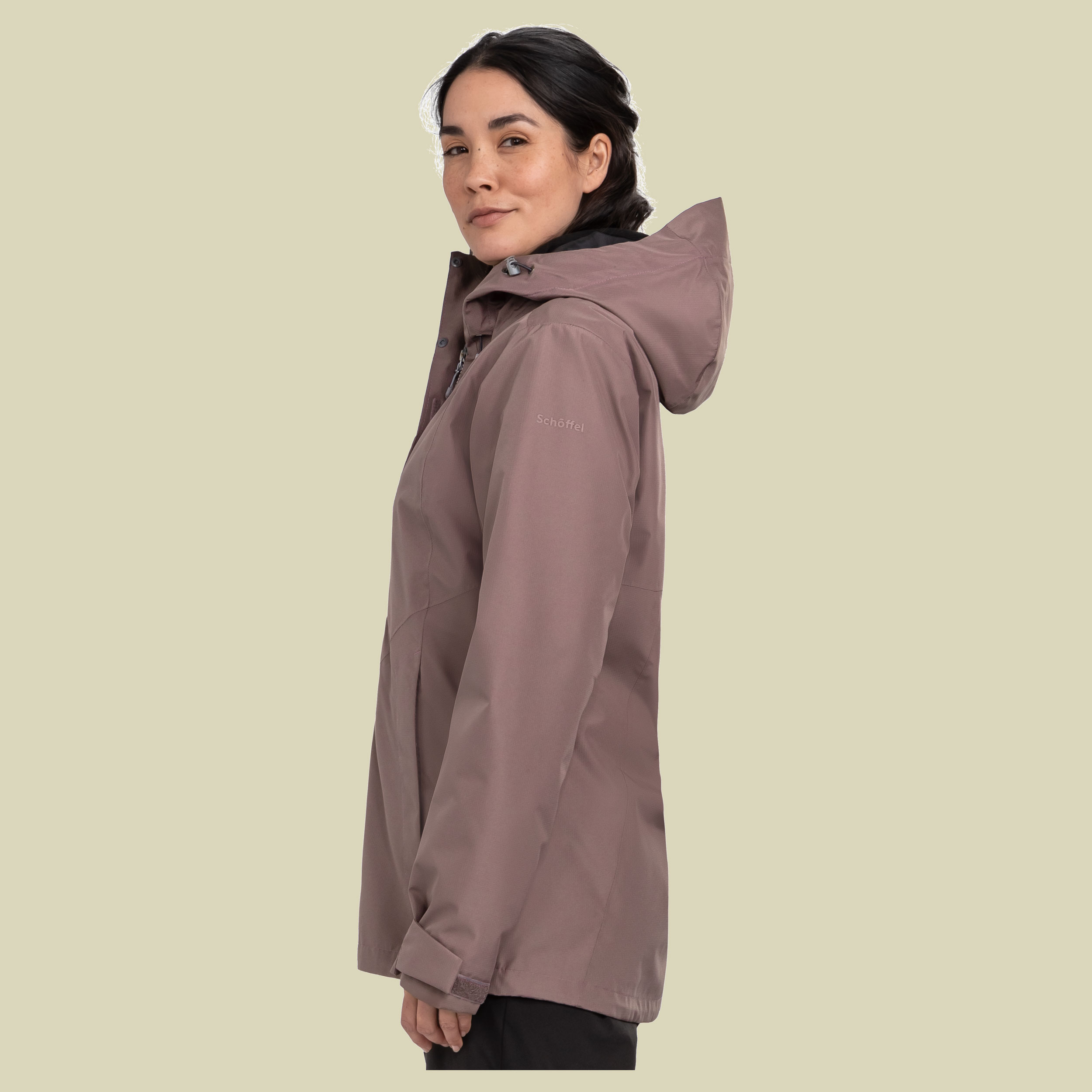 3in1 Jacket Style Okere Women 52 braun - twilight mauve