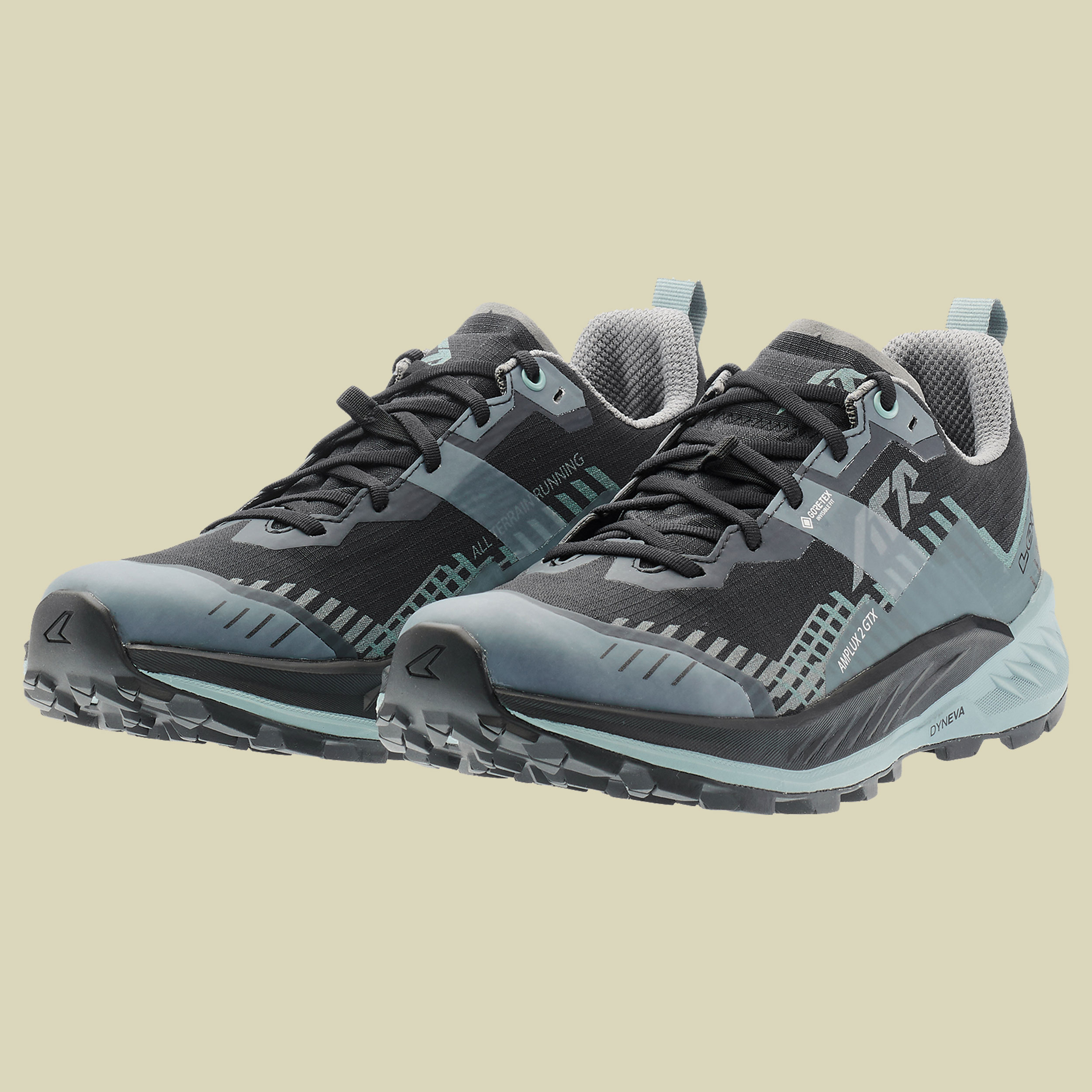 Amplux 2 GTX Women UK 8 grau - schwarz/rauchblau