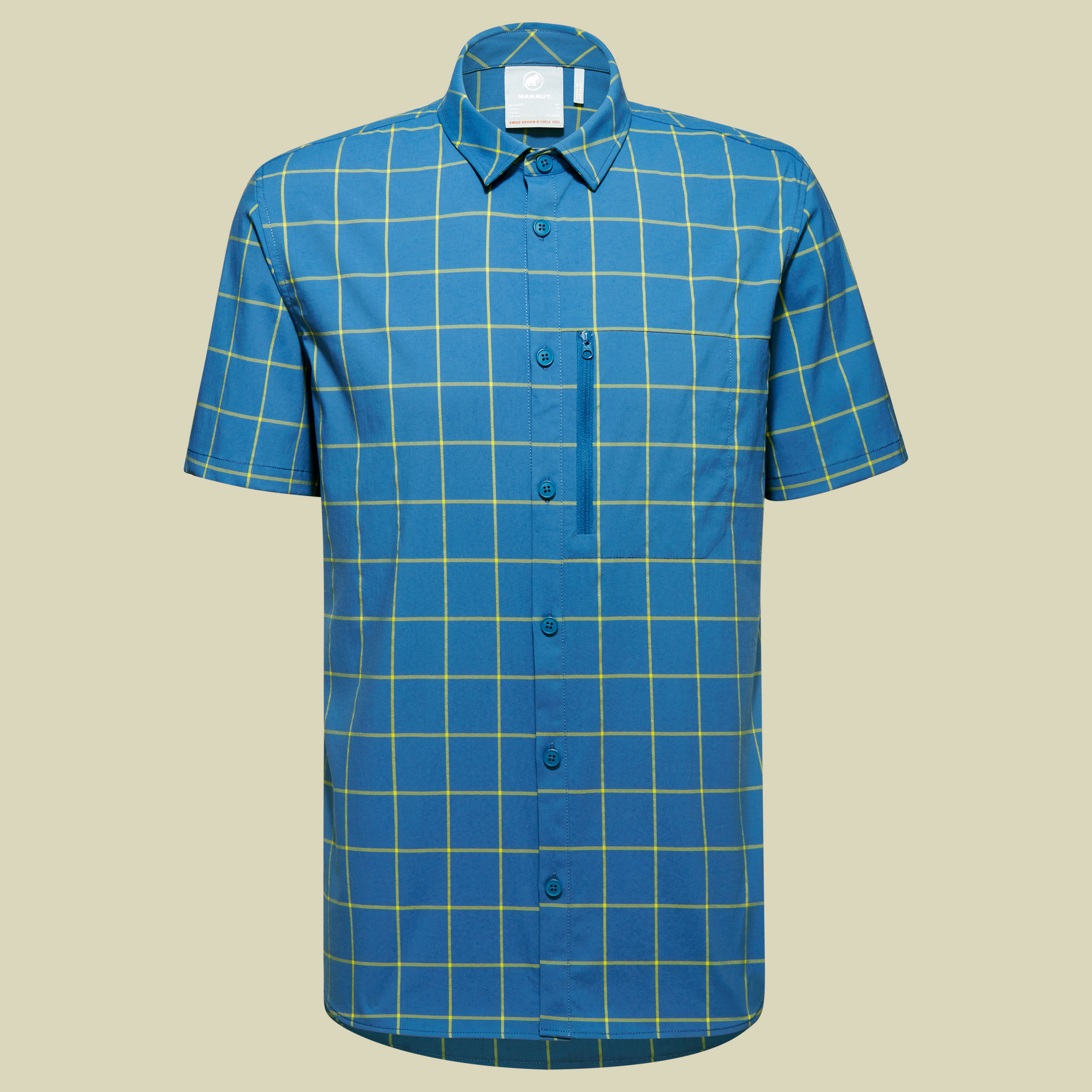 Mountain Shirt Men Größe L  Farbe deep ice-highlime