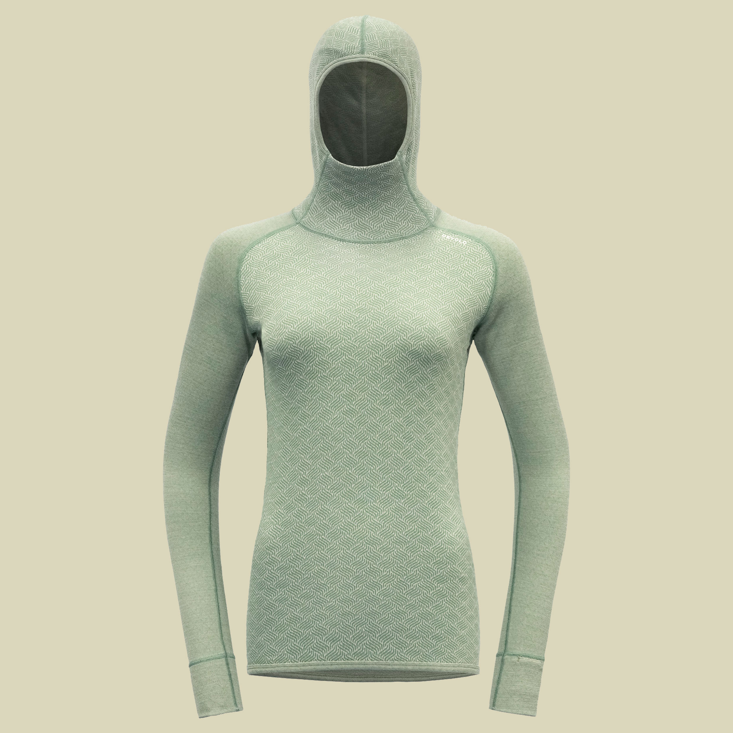 Kvitegga Merino 230 Hoodie Woman raw white XL
