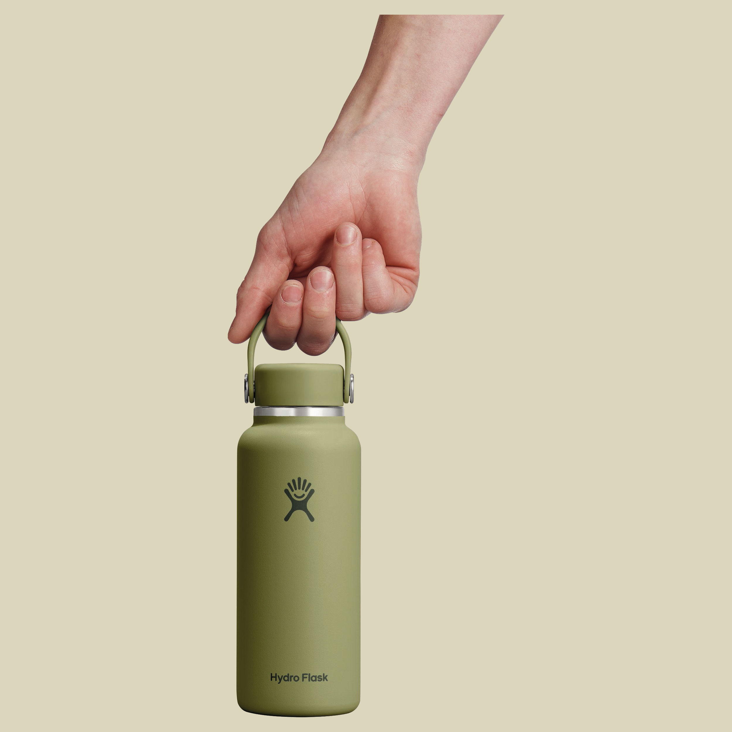 Micro Hydro Bottle 400 ml grün - palmer green