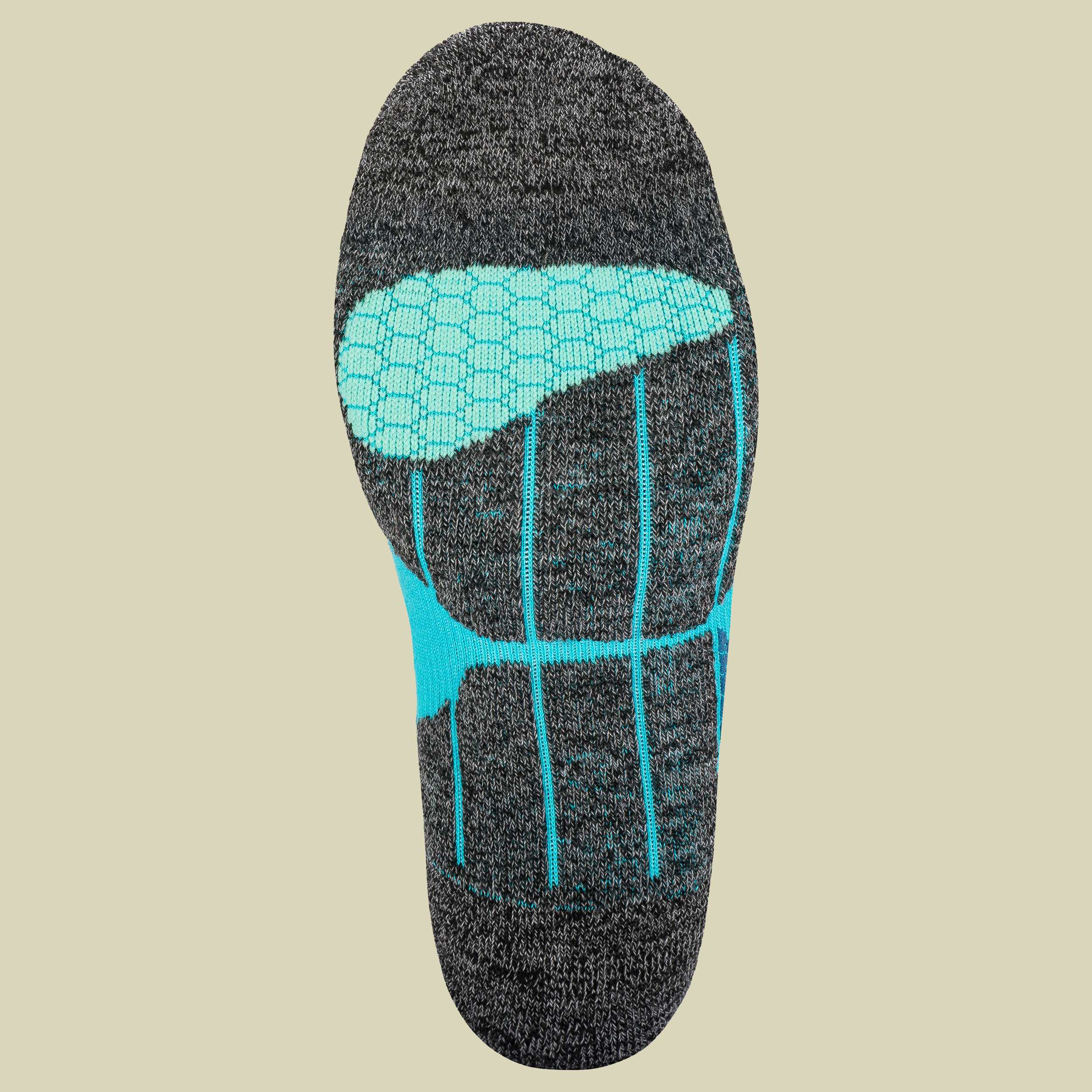 TR 5.2 Trekking Bamboo Cool Women 38-41 grün - Farbe turquoise