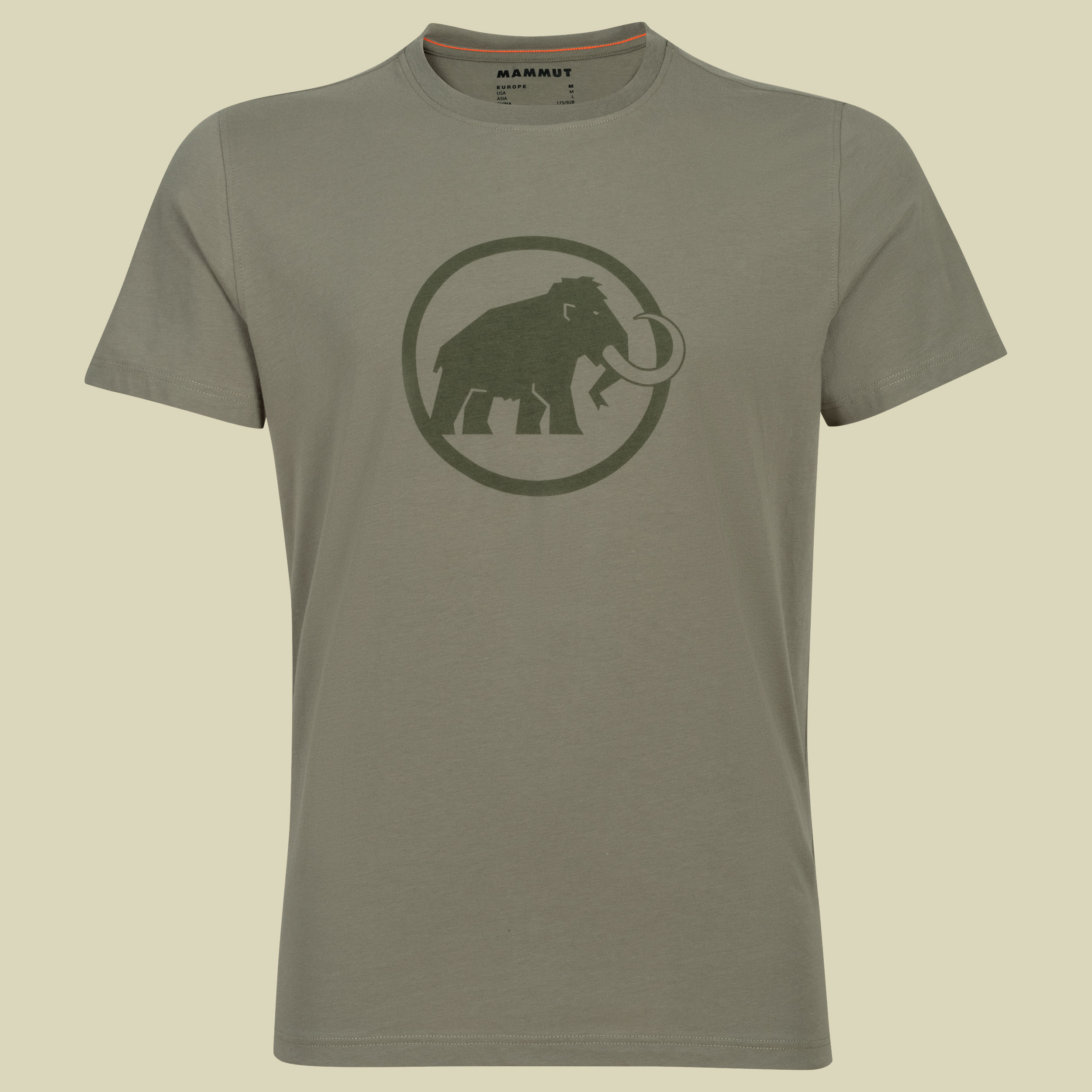Mammut Logo T-Shirt Men Größe M  Farbe tin PRT1