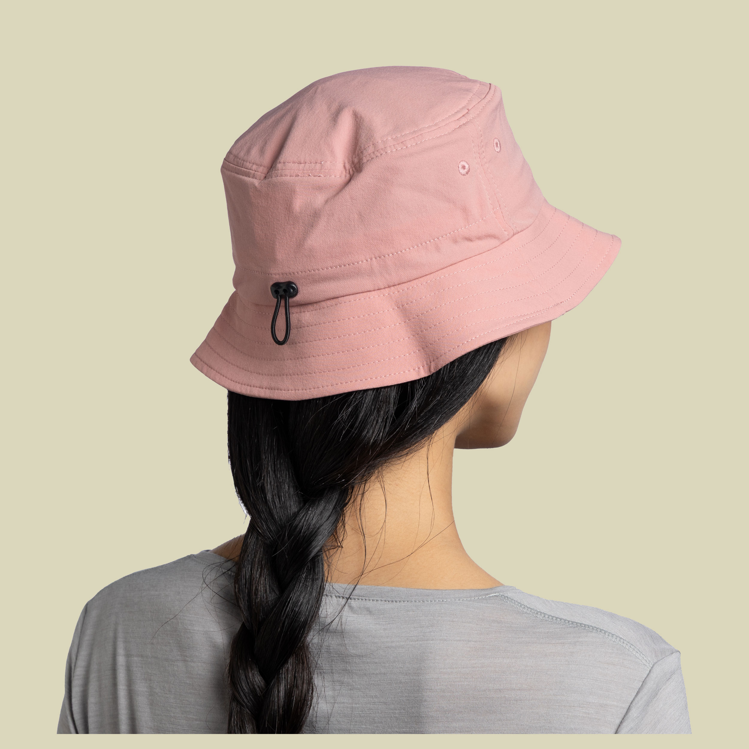 Adventure Bucket Hat S/M rosa - solid powder