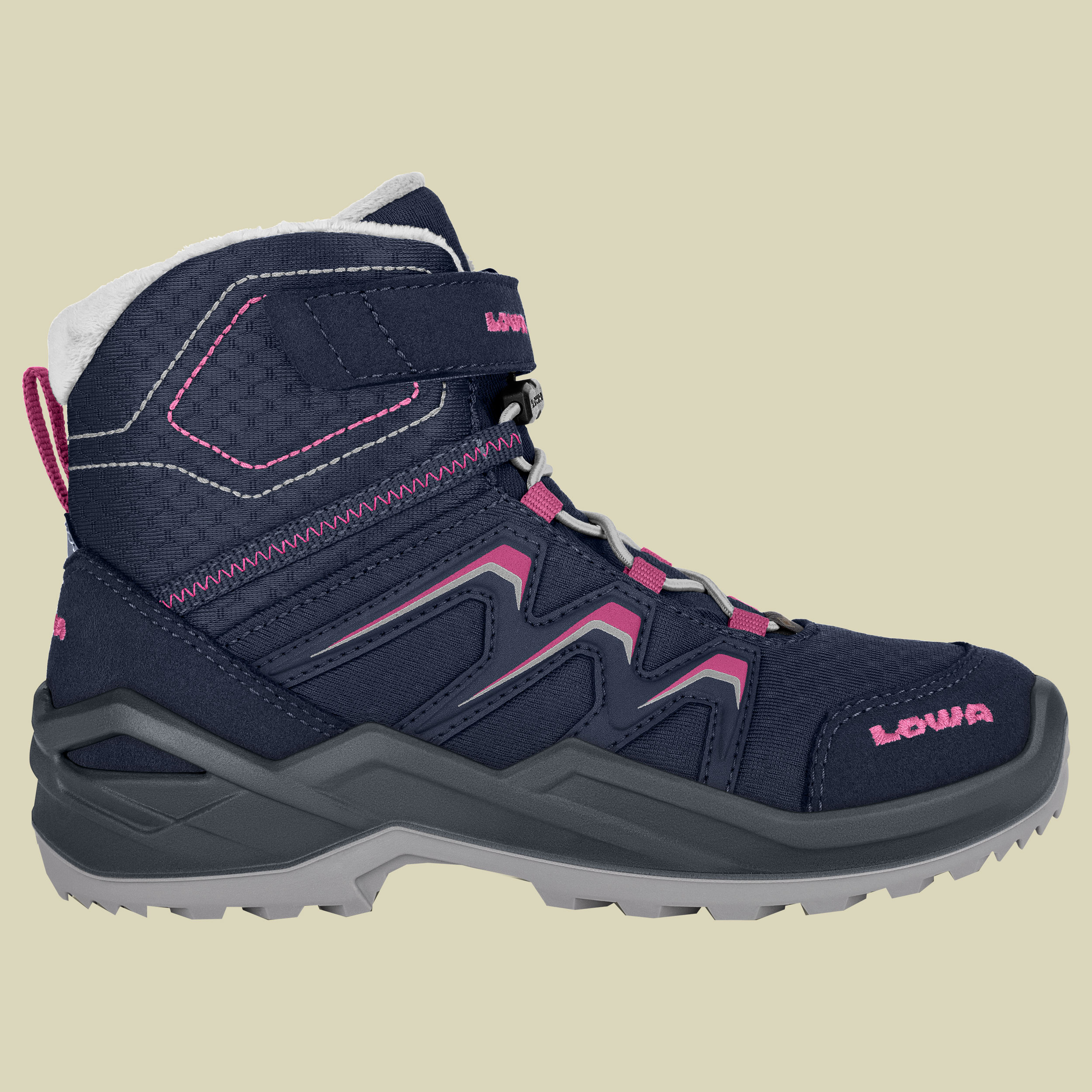 Maddox Warm GTX Mid Kids Größe 36 Farbe navy/pink