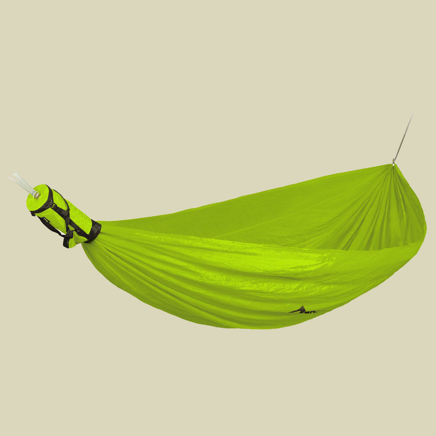 Pro Hammock Set Double Größe 3,0 x 1,9 m Farbe Lime