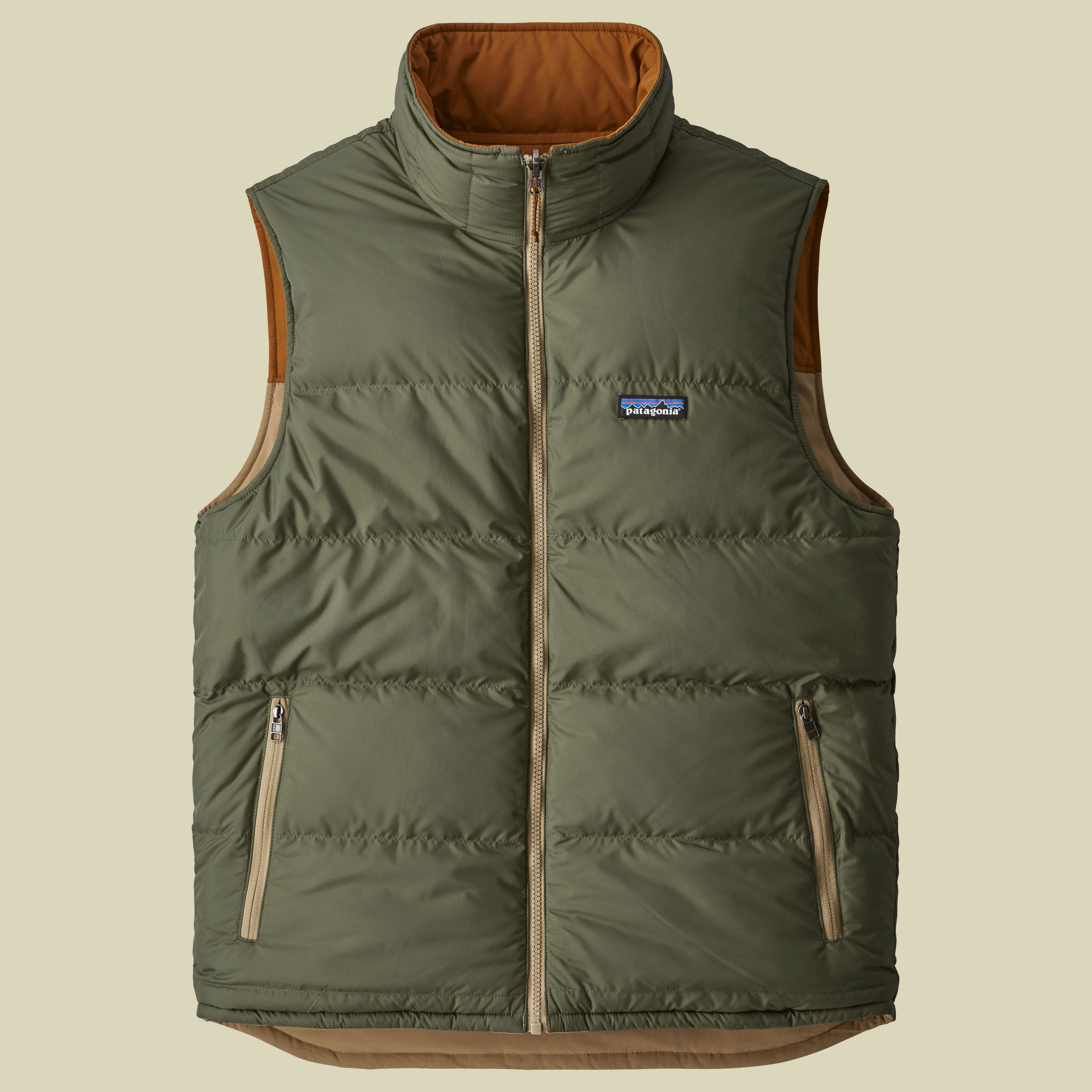 Patagonia Reversible Bivy Down Vest Men Herren Outdoor Weste naturzeit