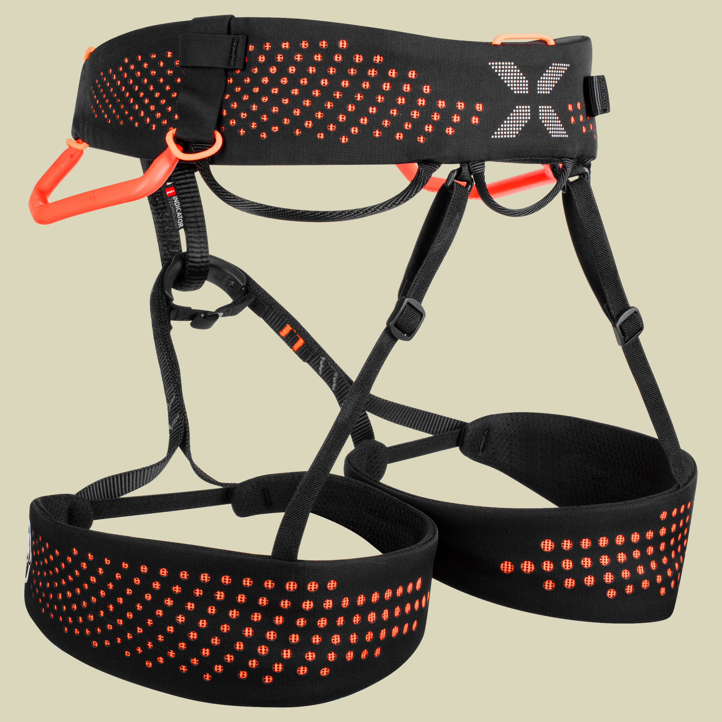 Nordwand Harness Größe L Farbe black-vibrant orange