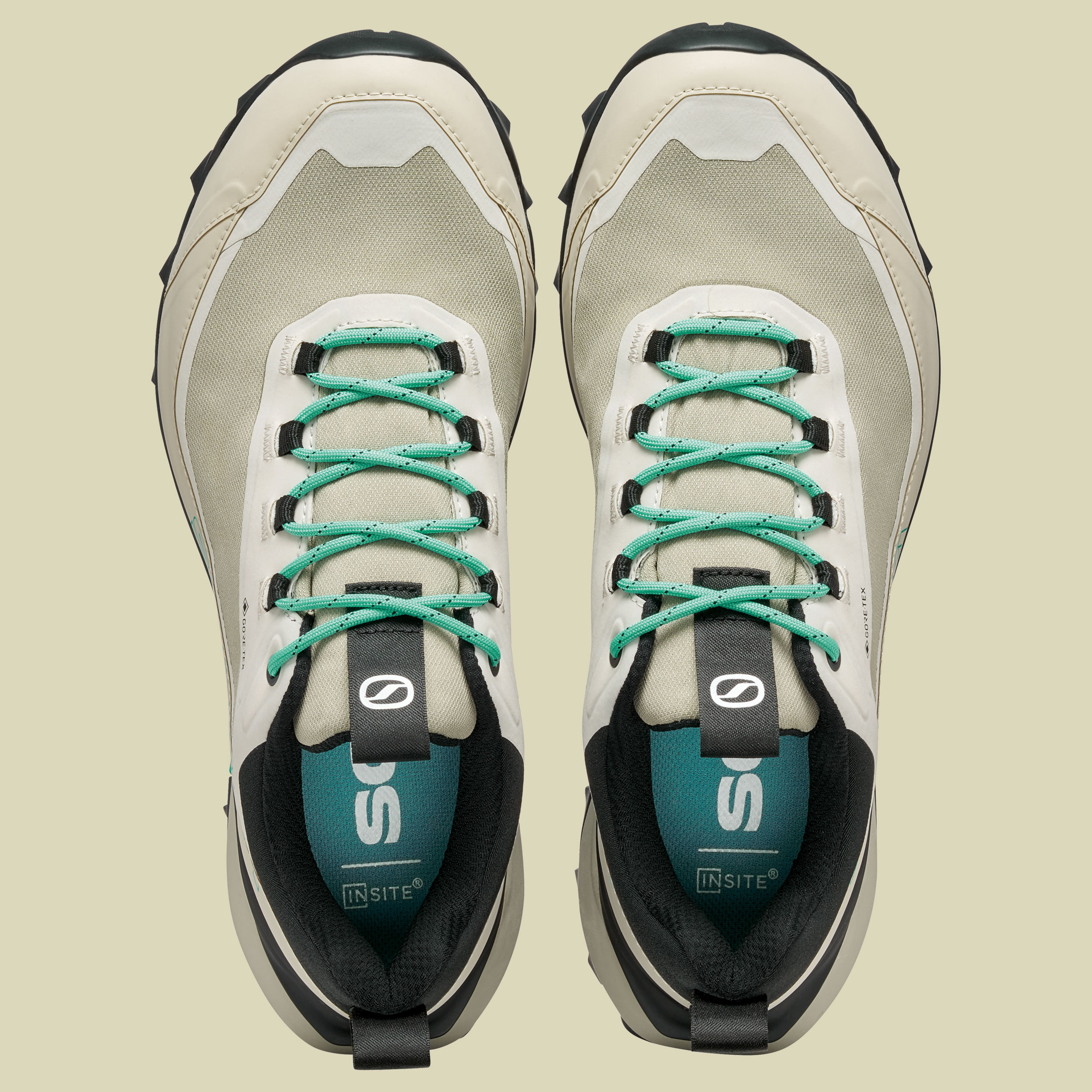 Ribelle Cross 2 GTX Women 42 beige - fog/aqua green