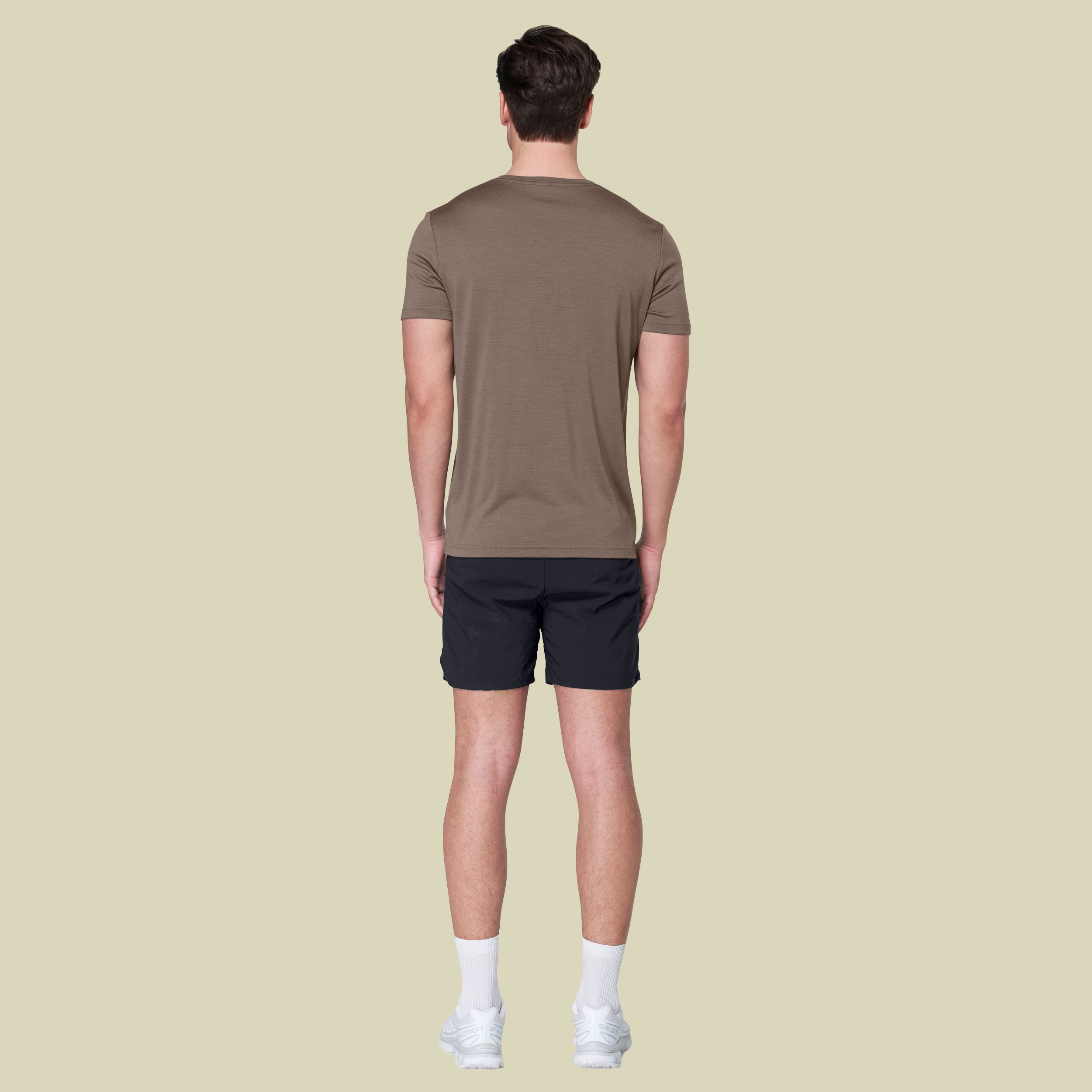 Classic Script Tee Man XXL braun - falcon