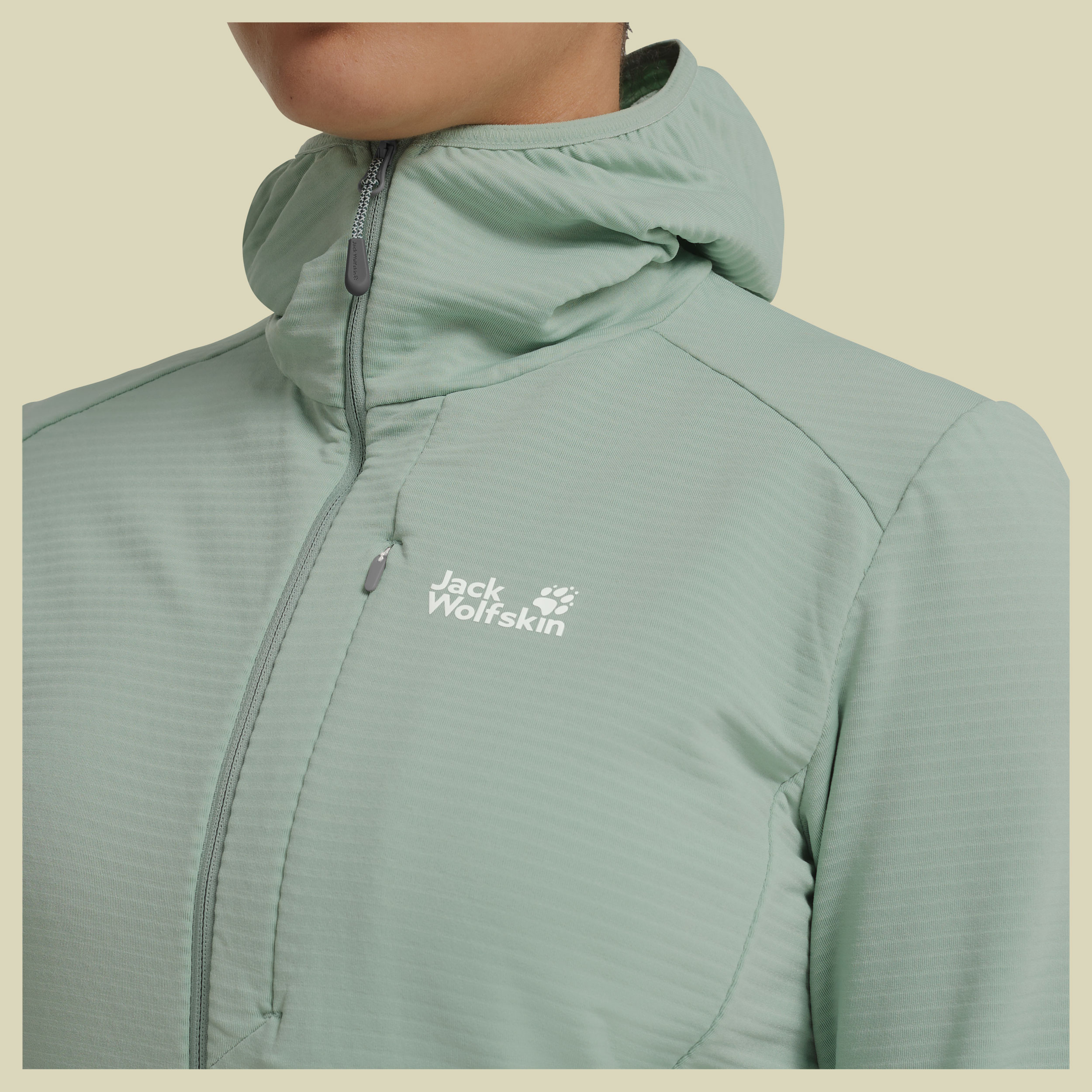 Litestride Hooded FZ Jacket Women XL grün - green zinnia