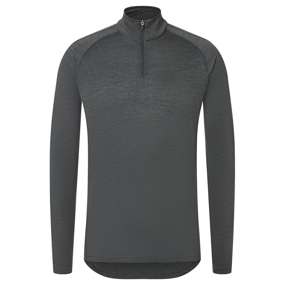 Base ¼ Zip 175 Men Größe XXL Farbe pirate grey melange
