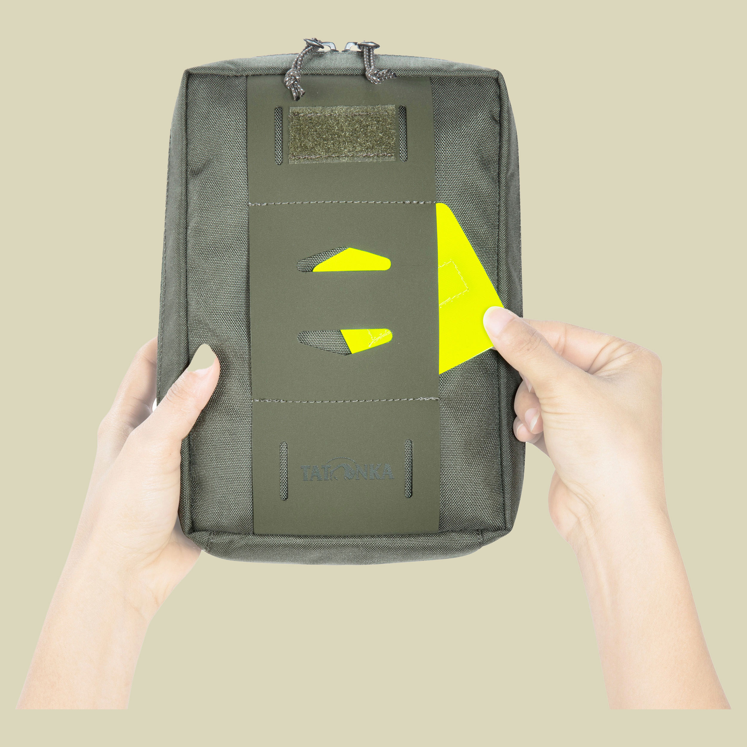 Universal Pouch 20 x 14 one size grün - stone grey olive