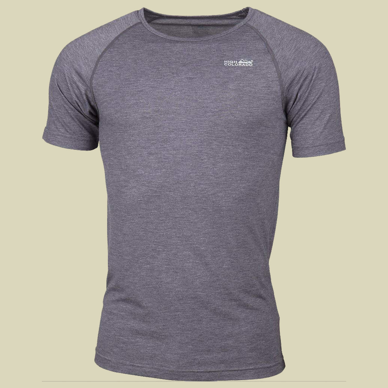 Bergen ½ Arm-Shirt Men Größe M  Farbe 7004 anthrazit melange