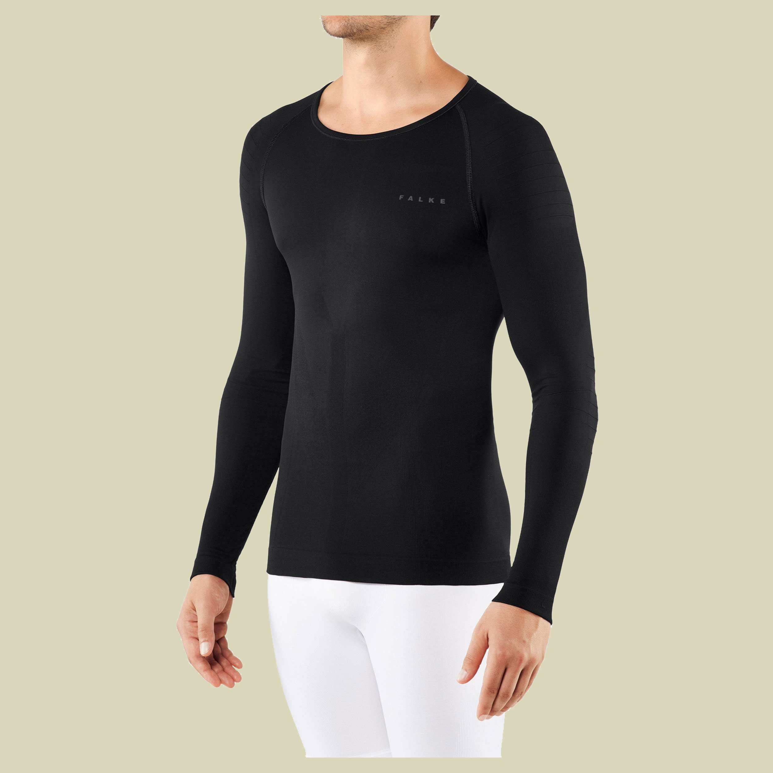 W Longsleeved Shirt Tight Fit Men Größe M Farbe black