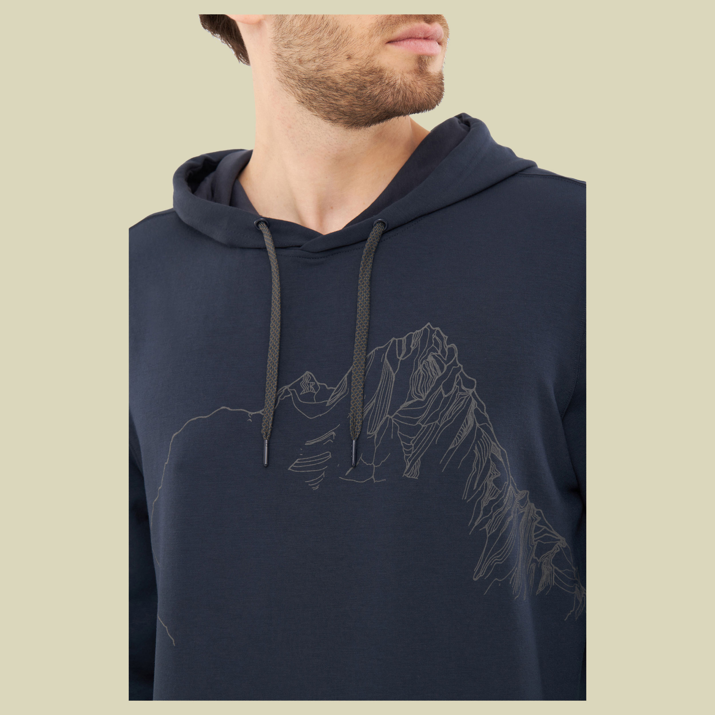 Midlayer Panaka Hoodie Bamboo Man