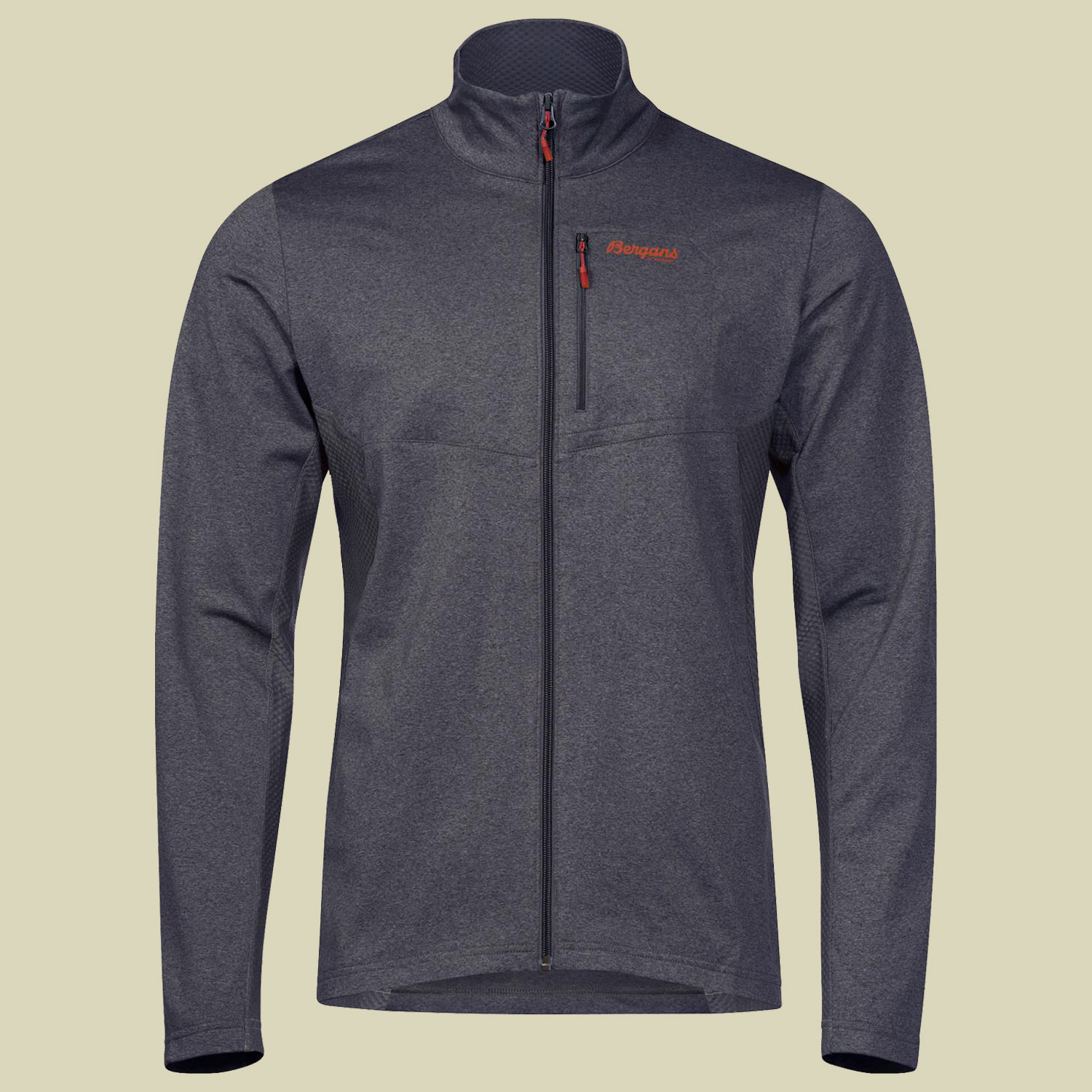 Floyen Fleece Jacket Men Größe S Farbe solid dark grey/lava