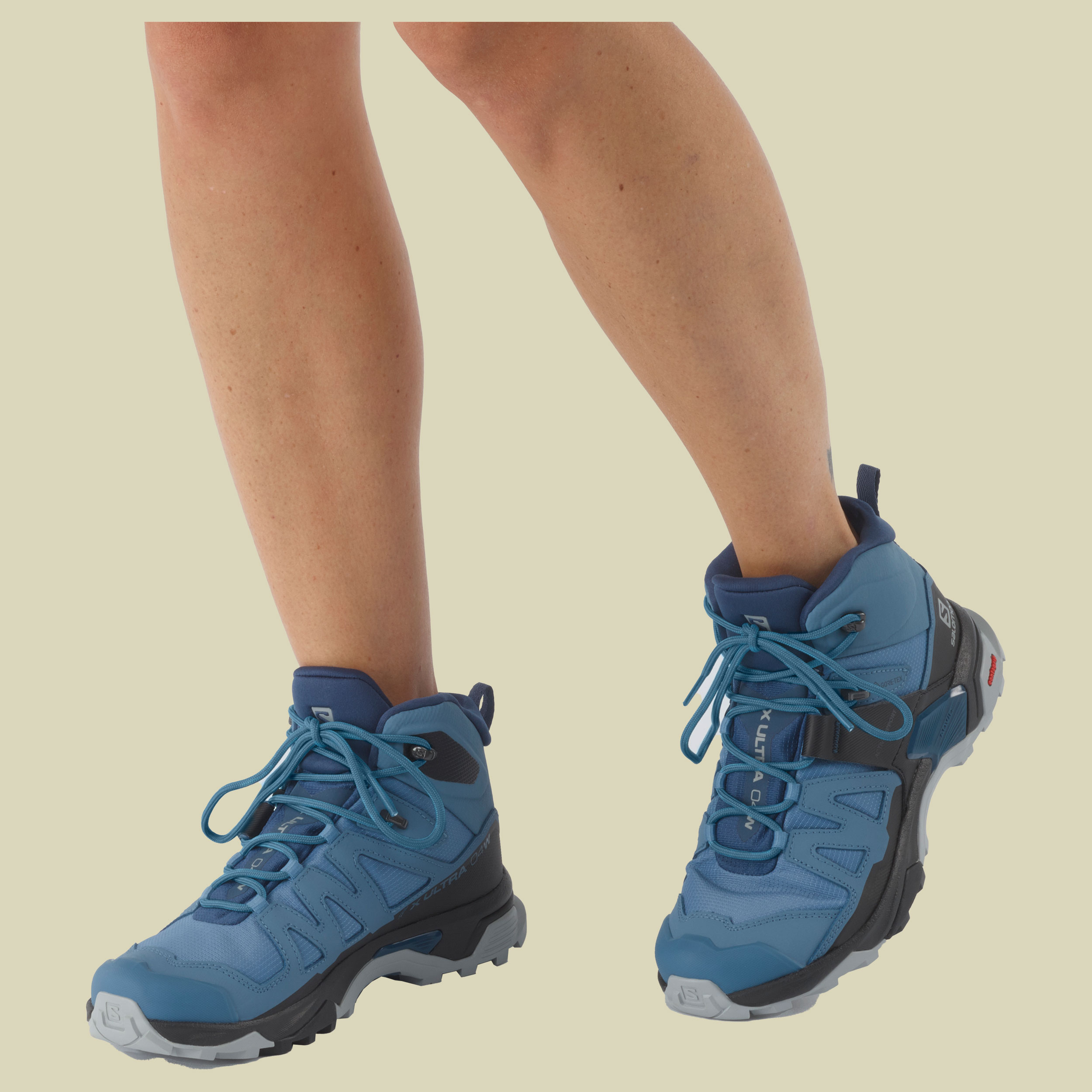 X Ultra 4 Mid GTX Women Größe UK 6,5 Farbe copen blue/black/dark denim