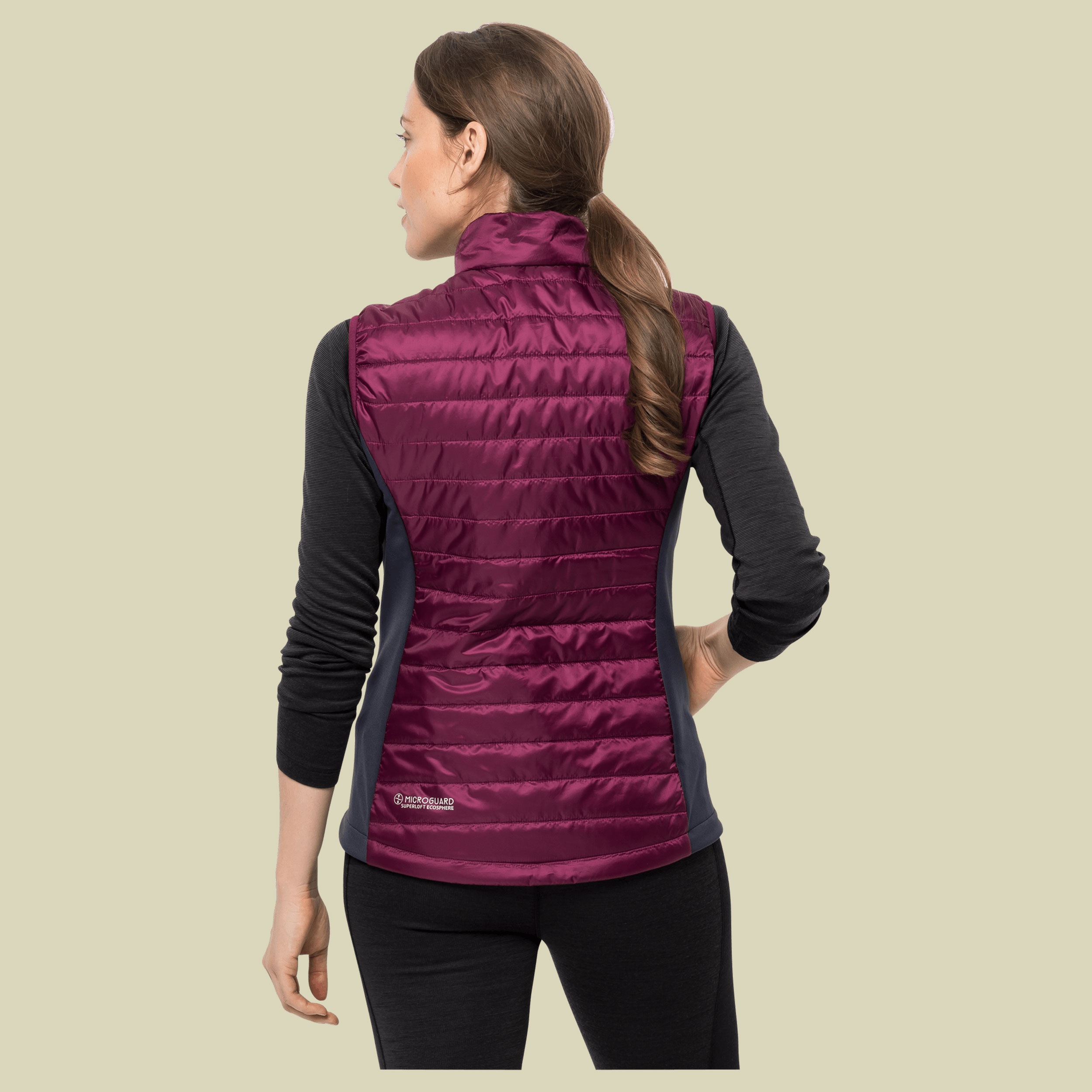 Routeburn Vest Women Größe S Farbe wild berry