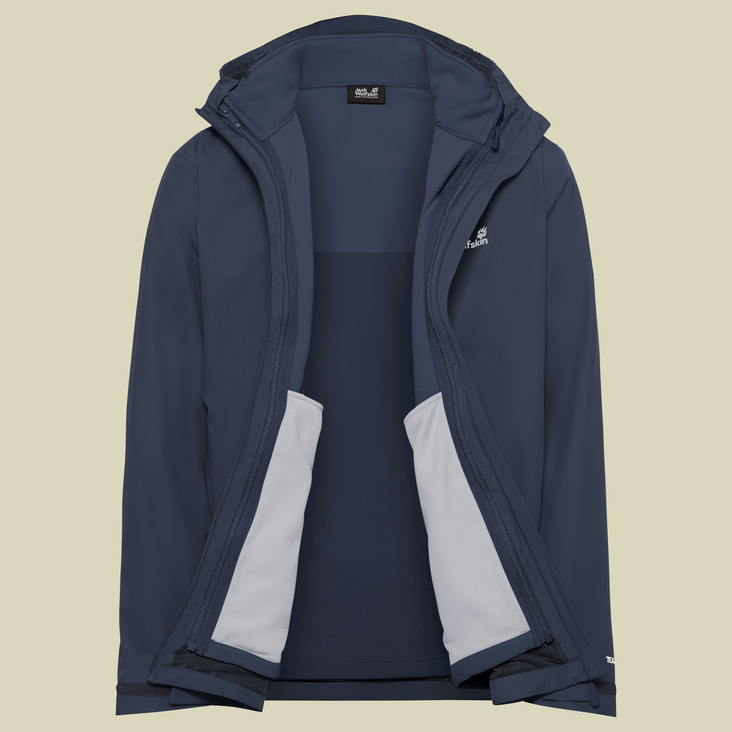 Outrovert 3in1 Jacket Men XXXL blau - midnight sky