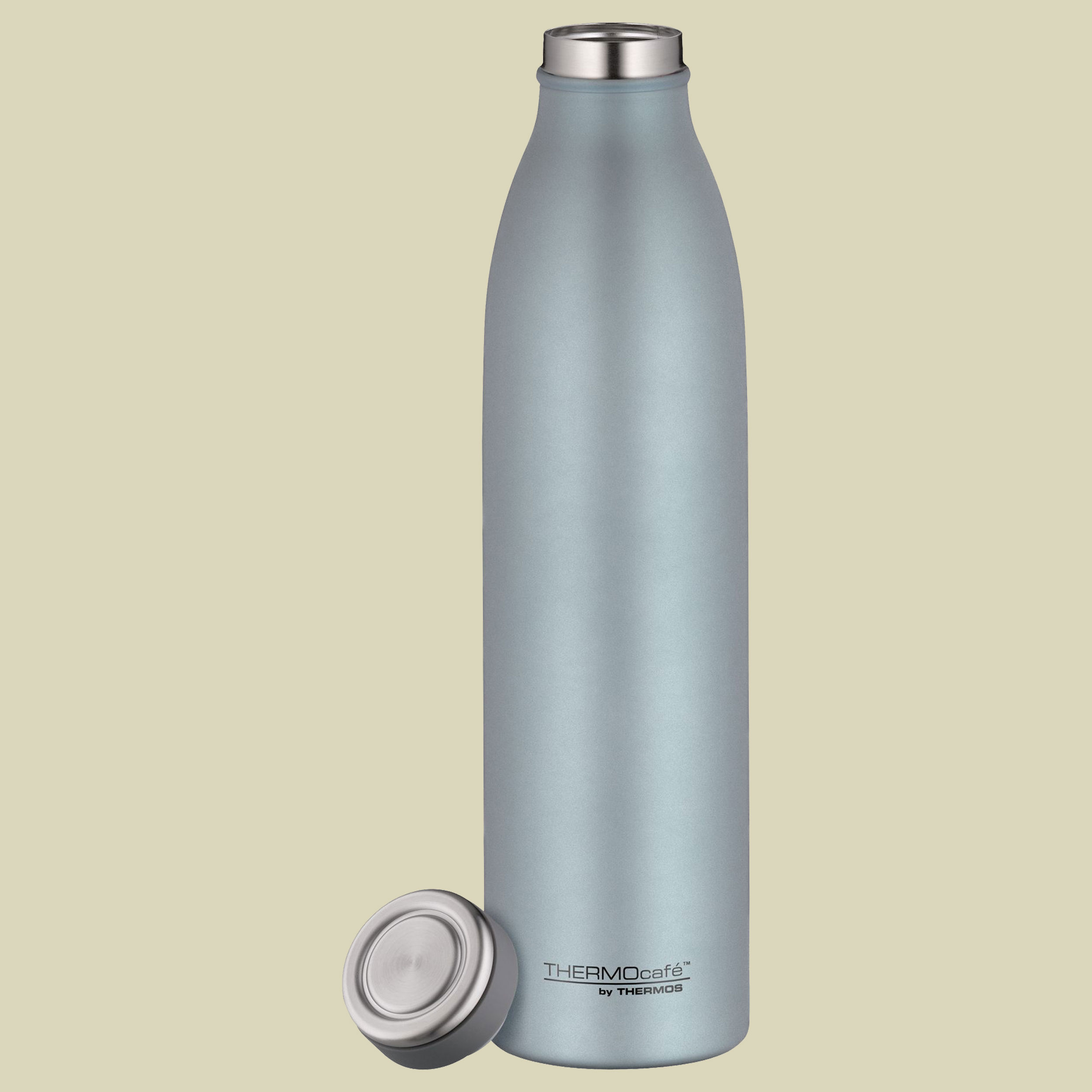 Thermos Trinkflasche 'TC Bottle' 0,75 L blau - hellgrau-blau