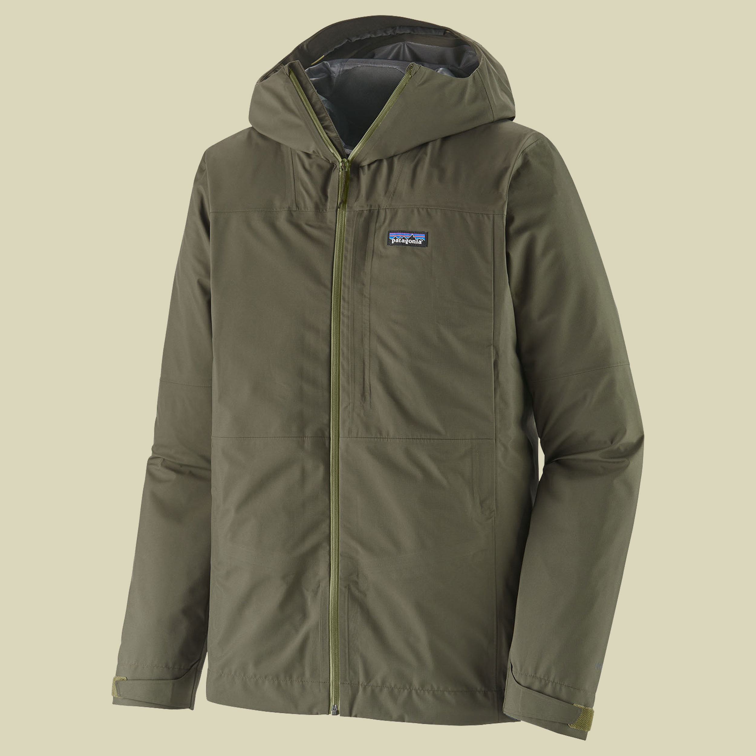 Boulder Fork Rain Jacket Men L grün - basin green