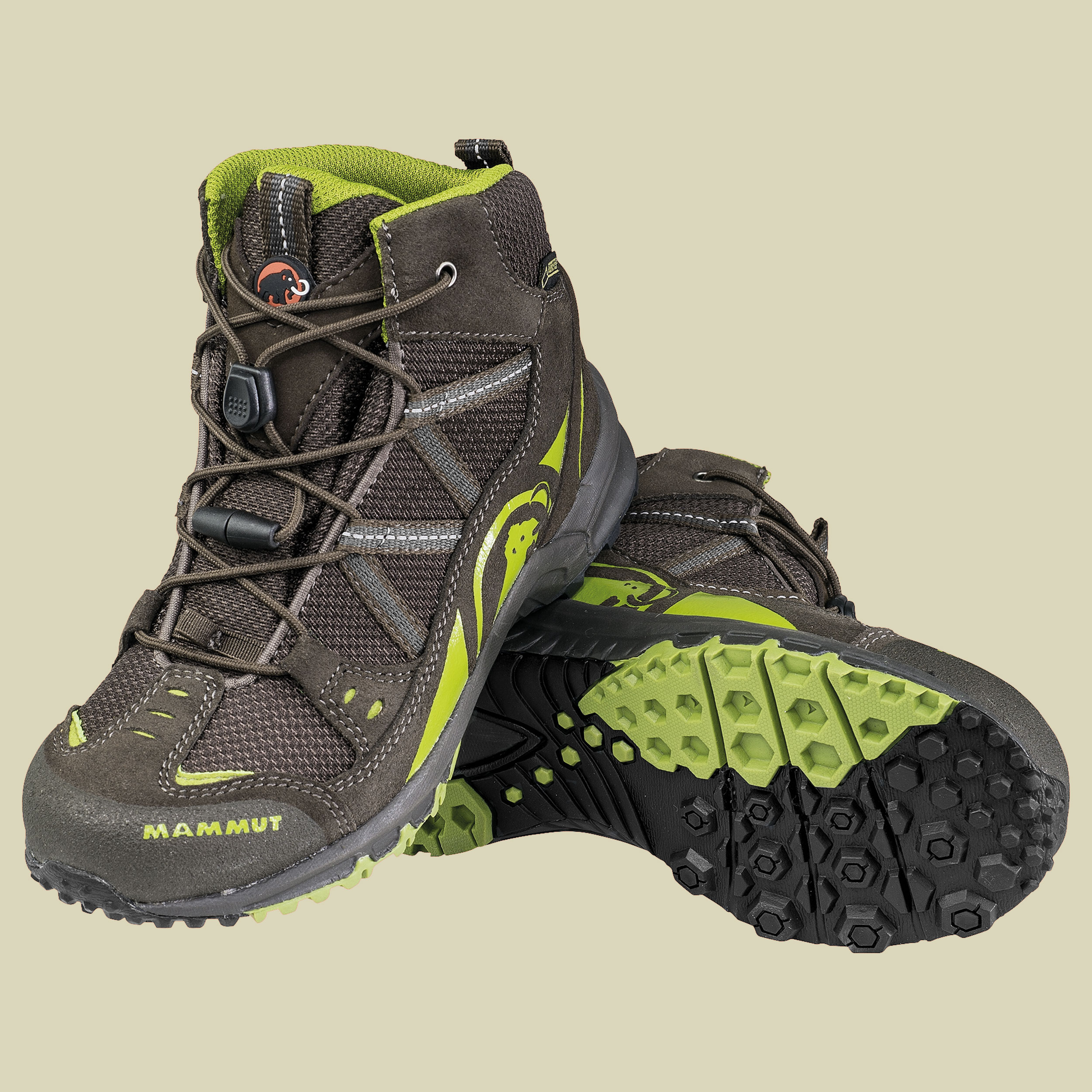 Nova Mid GTX Kids Größe 27 Farbe bark-aloe