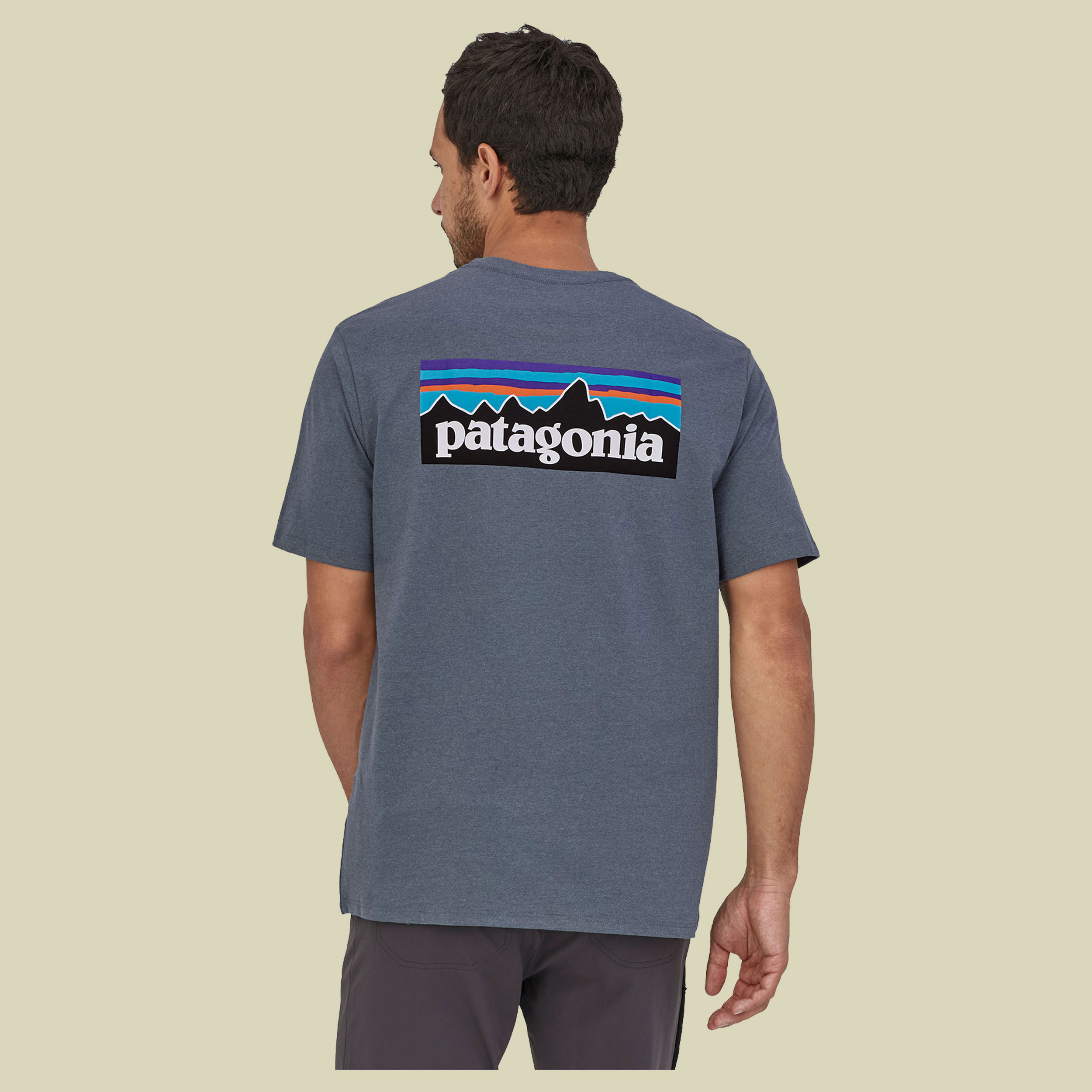 P-6 Logo Responsibili-Tee Men Größe XL Farbe plume grey