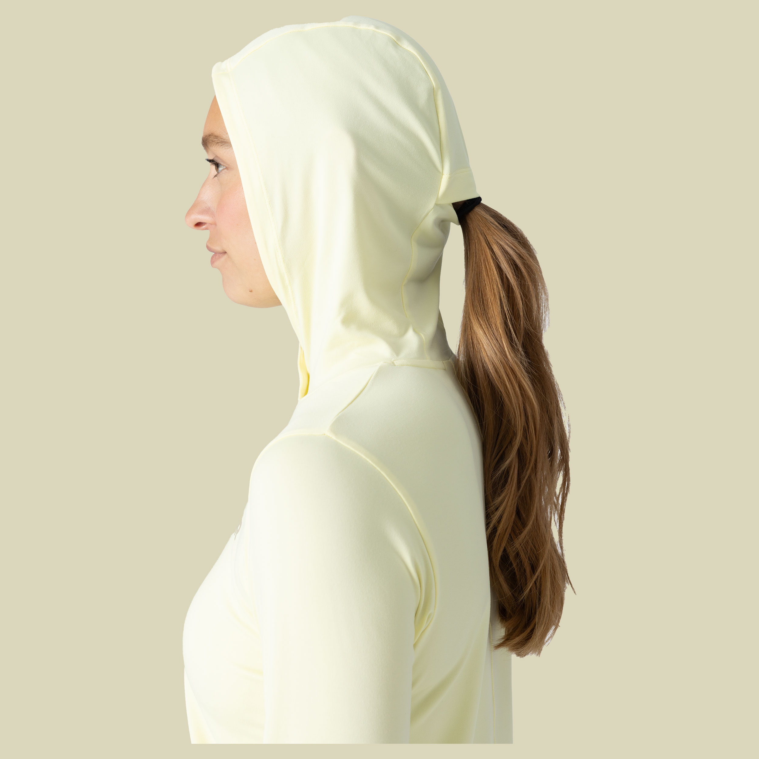 Women`s ActiveIce Spectrum Sun Hoodie XS gelb - sunlight