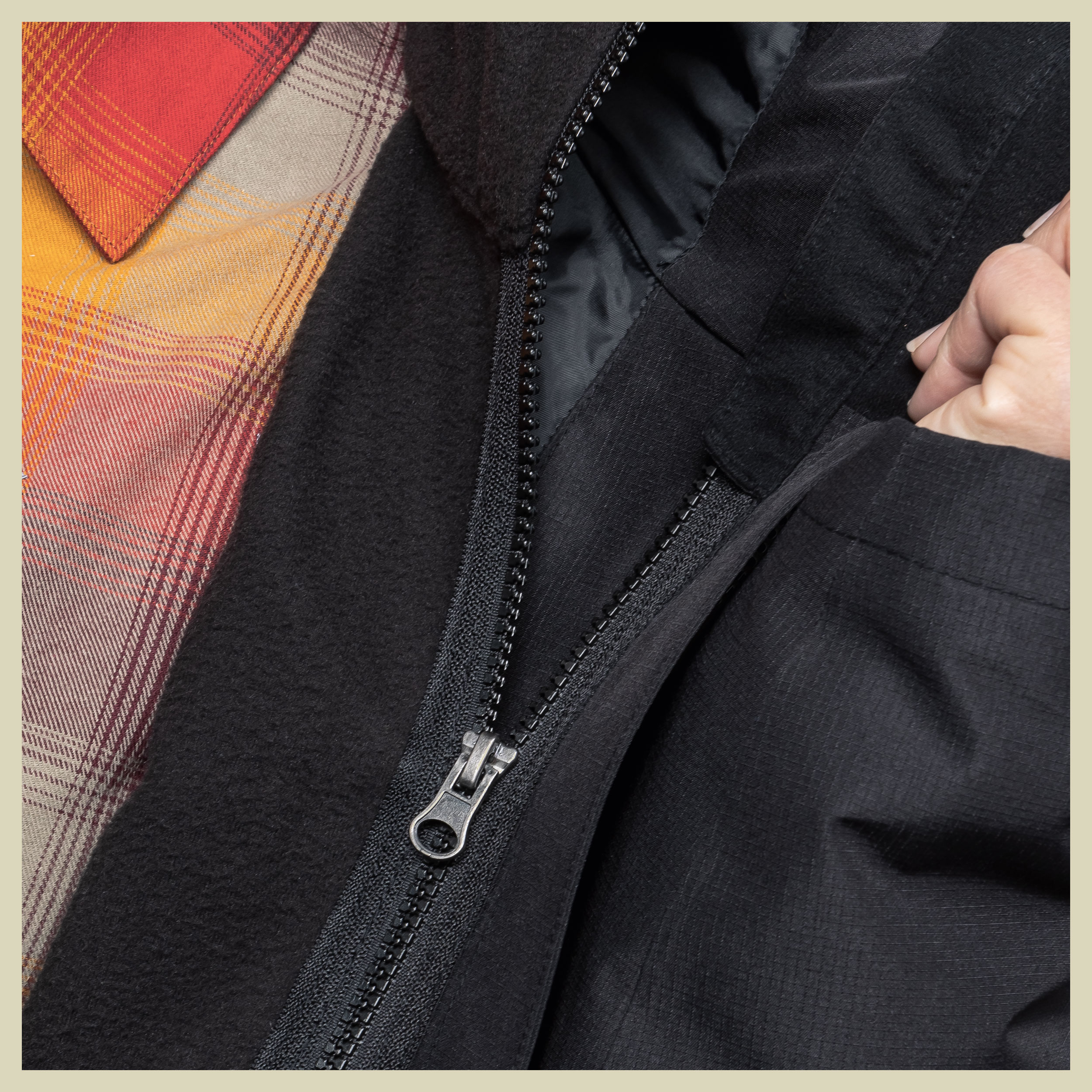 3in1 Jacket Style Okere Women 48 schwarz - black