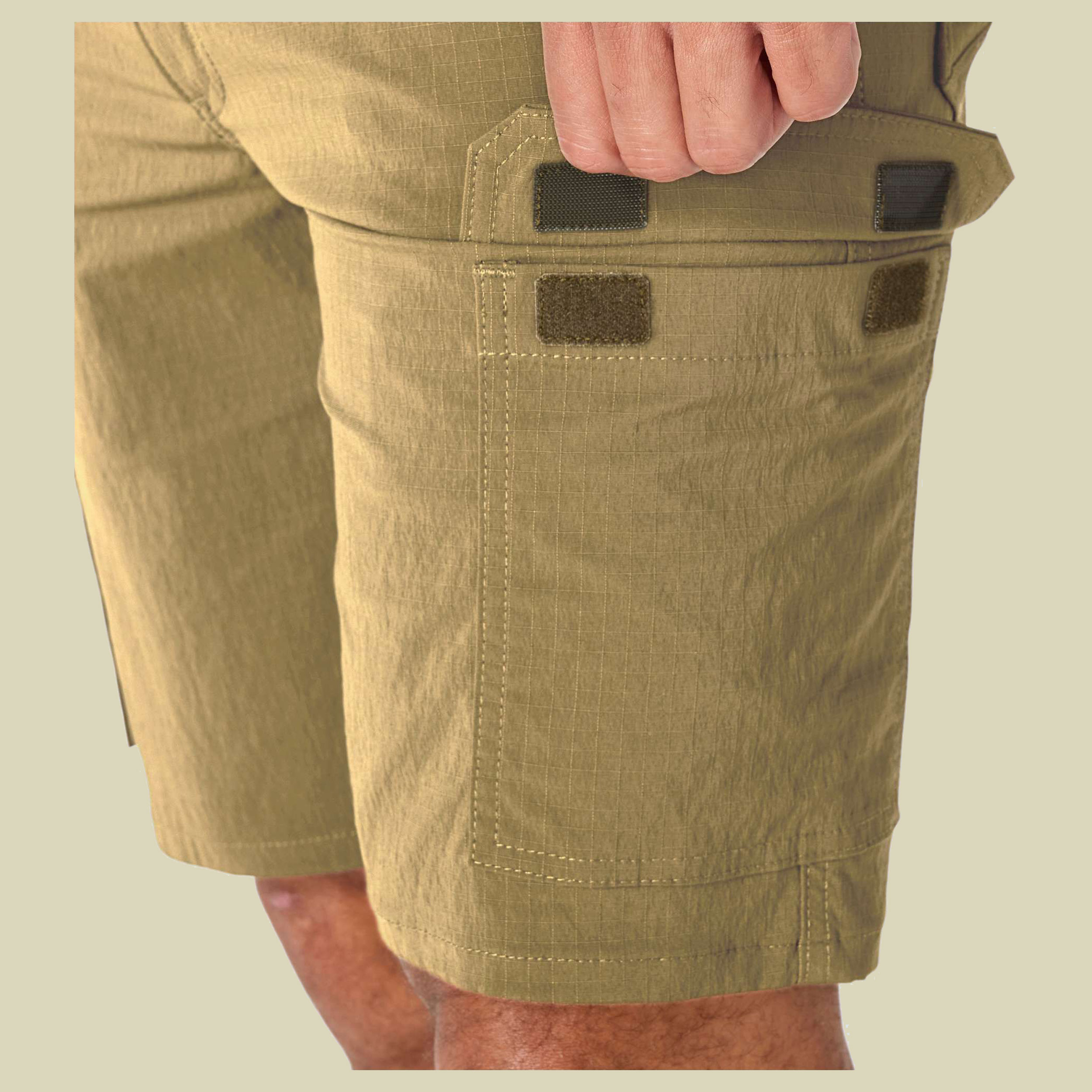 Relaxed Carhartt Force Ripstop Cargo Short Men W30 beige - Farbe sandstone